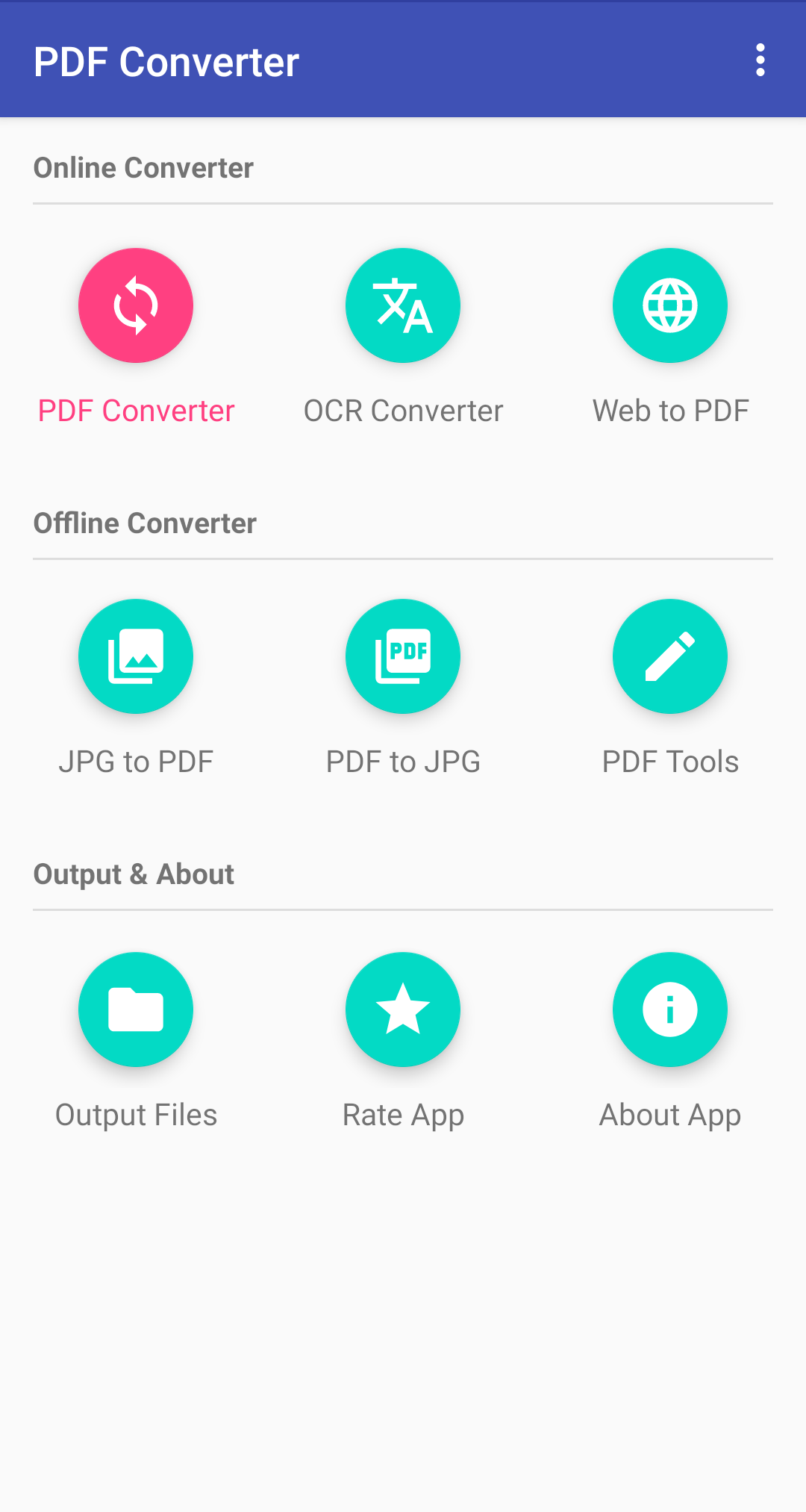 اسکرین شات 1 برنامه PDF Converter