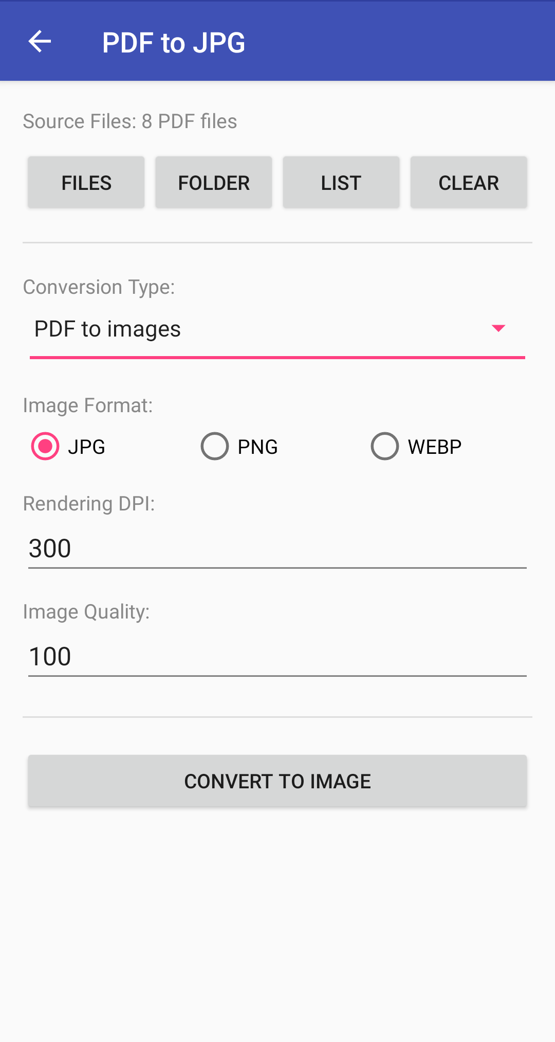 اسکرین شات 3 برنامه PDF Converter