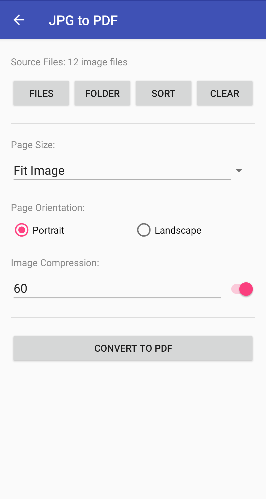 اسکرین شات 2 برنامه PDF Converter