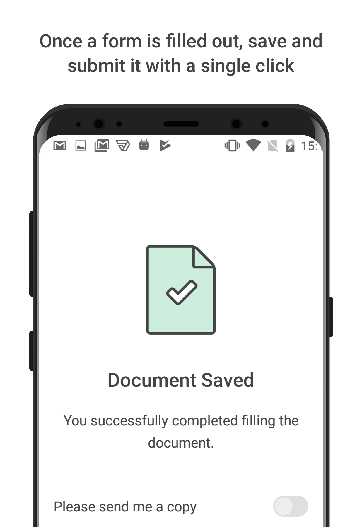اسکرین شات 5 برنامه Form Filler: Create & Sign PDF