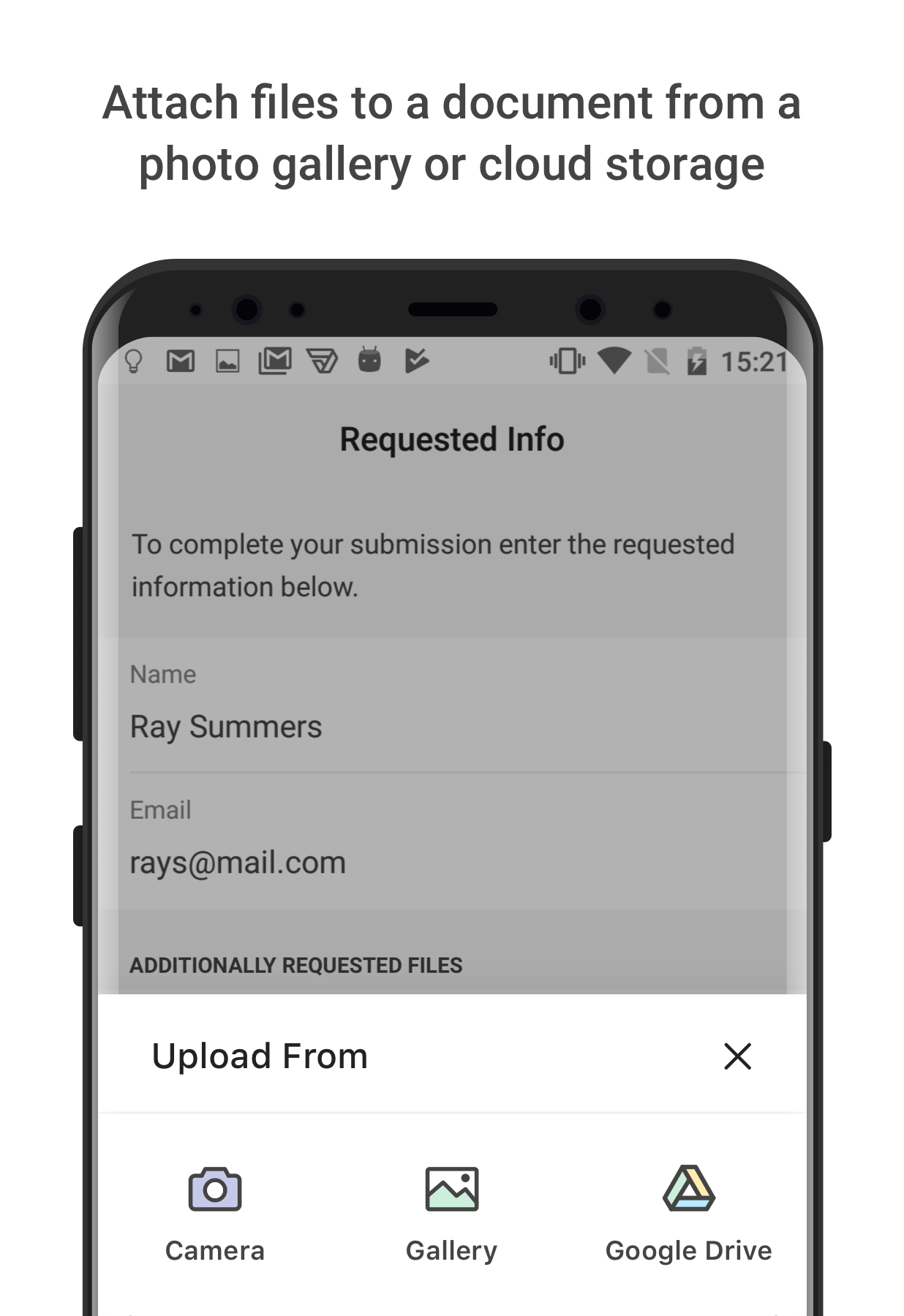 اسکرین شات 3 برنامه Form Filler: Create & Sign PDF