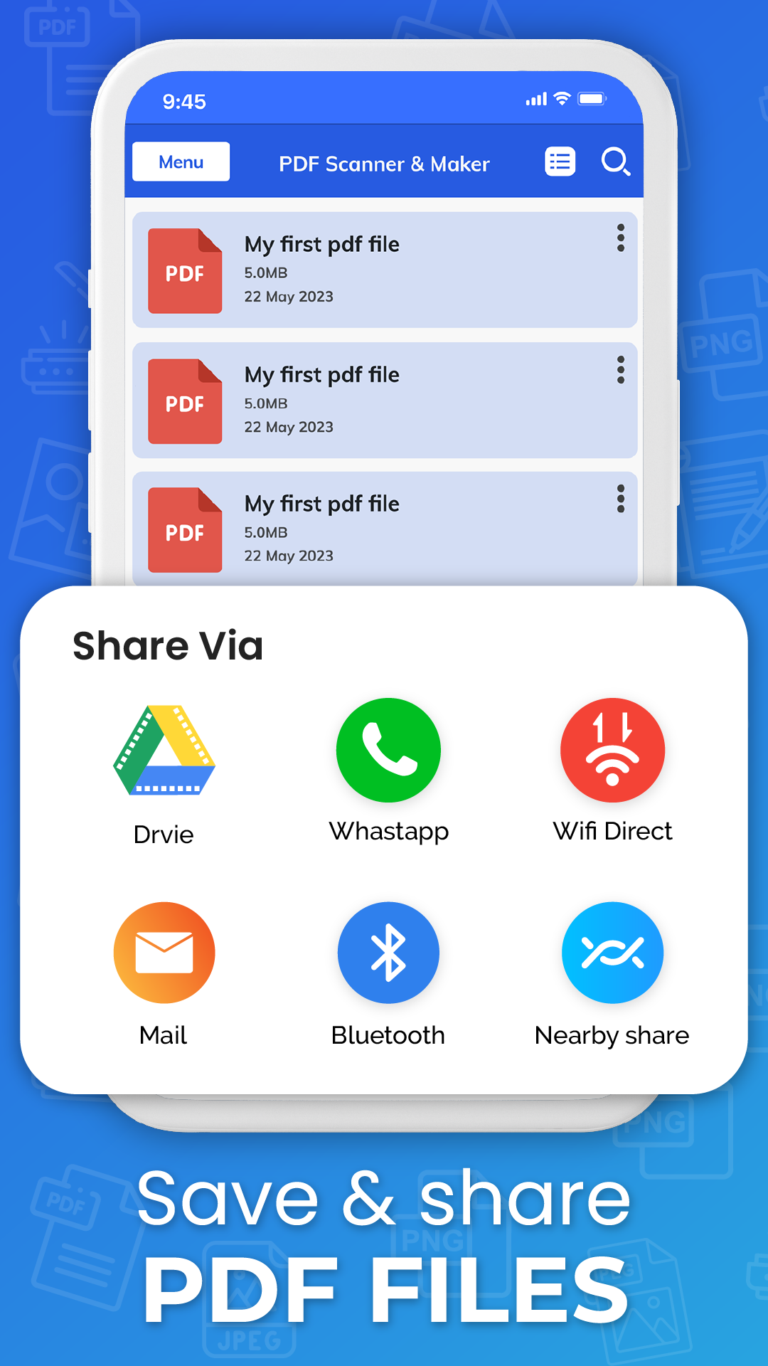 اسکرین شات 6 برنامه PDF Scanner & Reader: Docscan