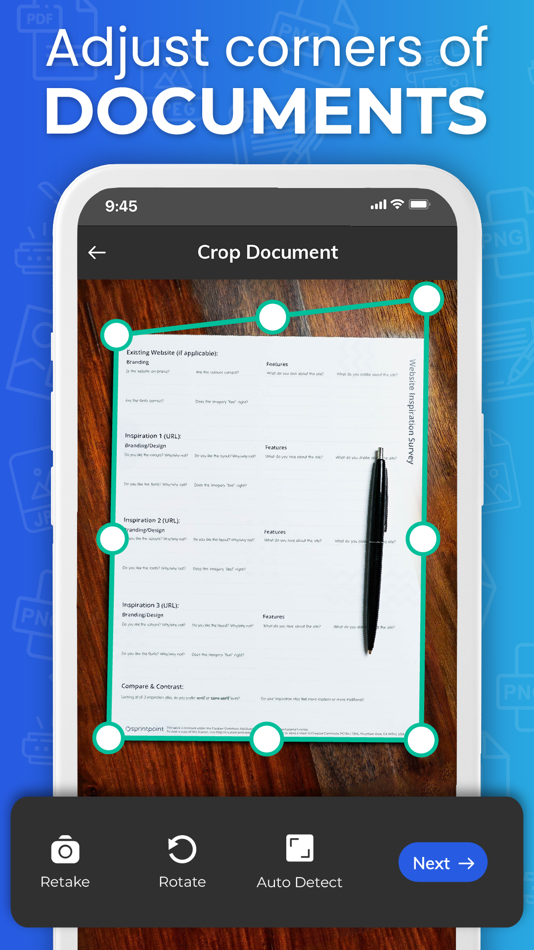 اسکرین شات 5 برنامه PDF Scanner & Reader: Docscan