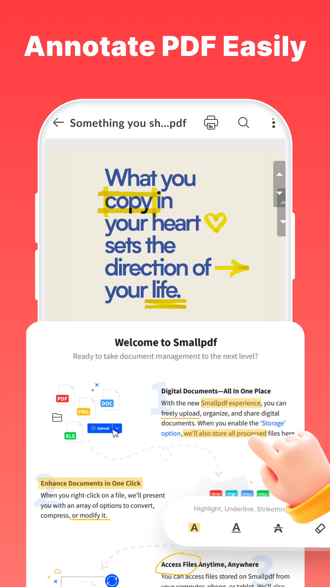 اسکرین شات 3 برنامه PDF Reader - PDF Viewer