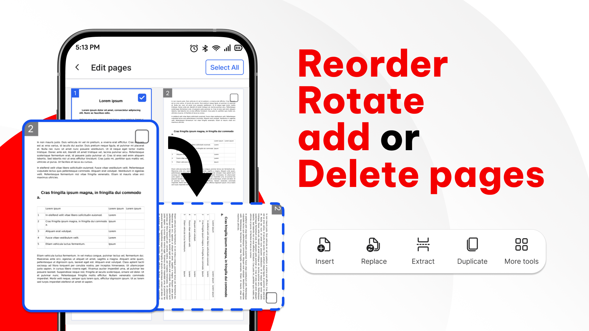 اسکرین شات 7 برنامه PDFPro: Scanner & Editor