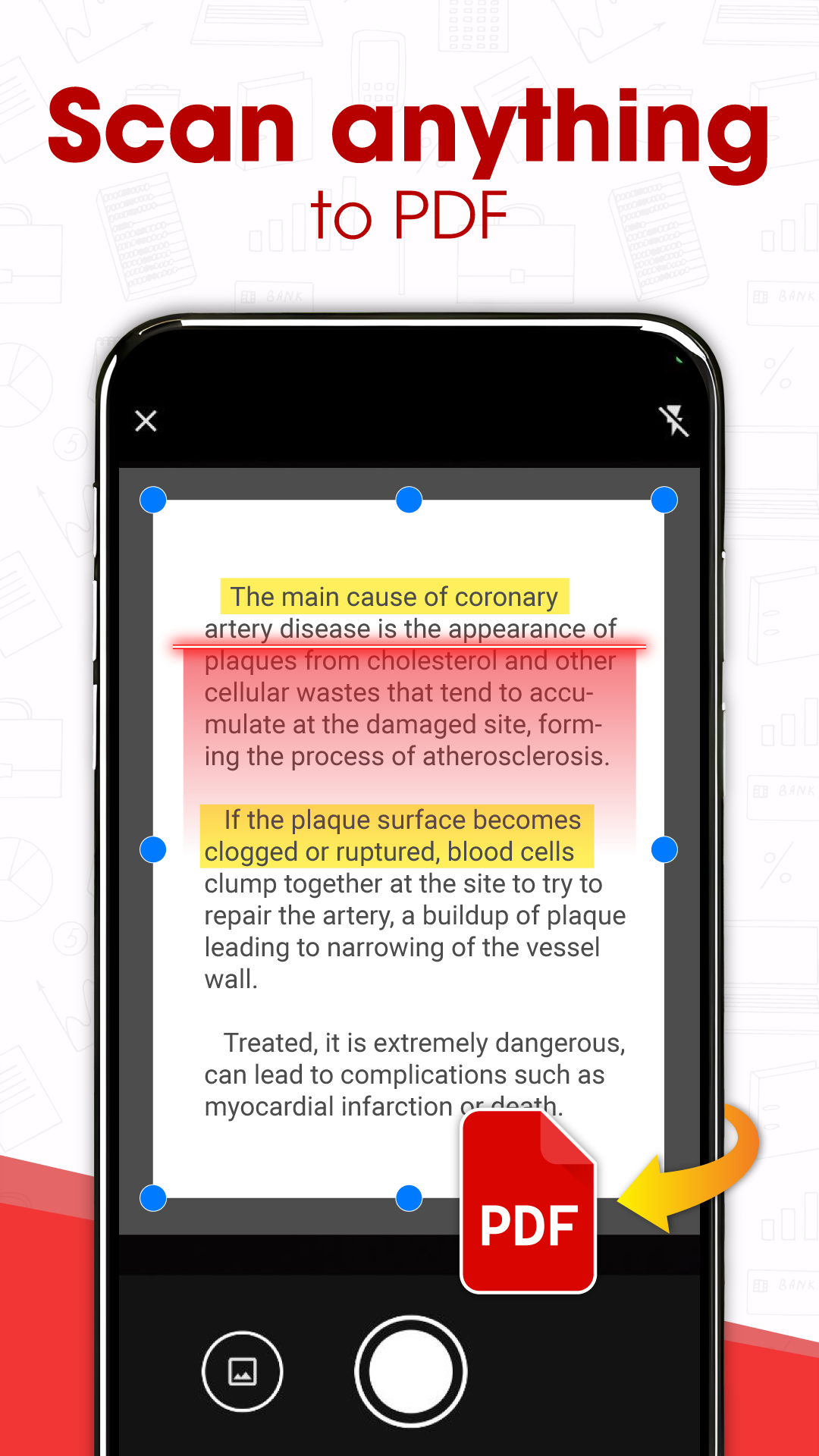 اسکرین شات 2 برنامه PDF Reader and Photo to PDF