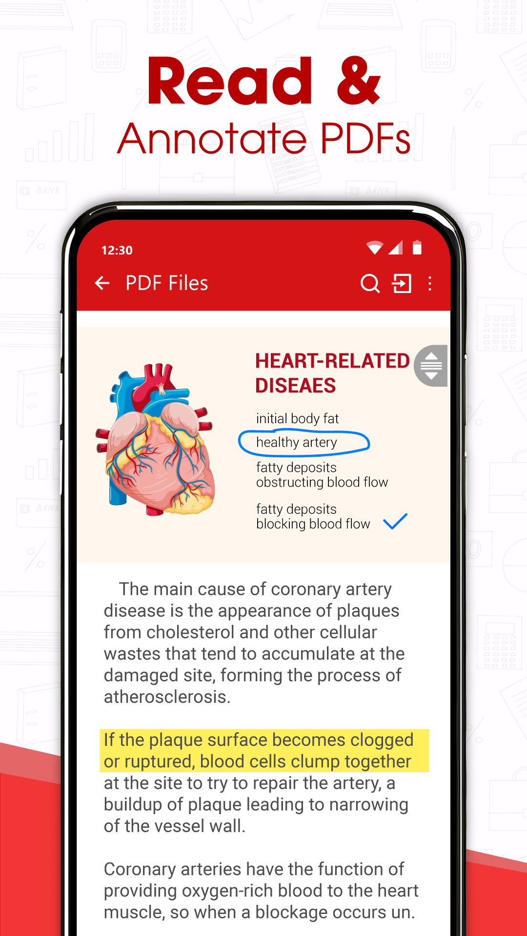 اسکرین شات 4 برنامه PDF Reader and Photo to PDF