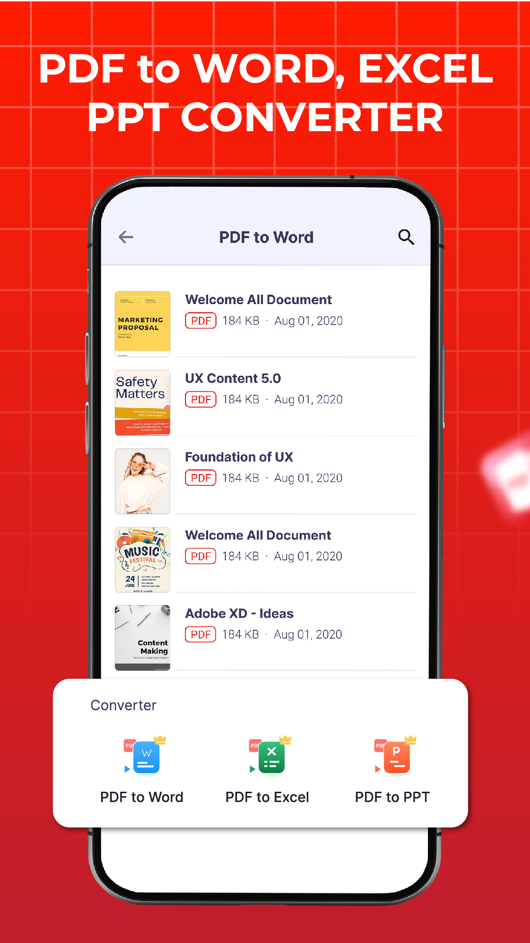اسکرین شات 2 برنامه PDF Editor and PDF Reader App