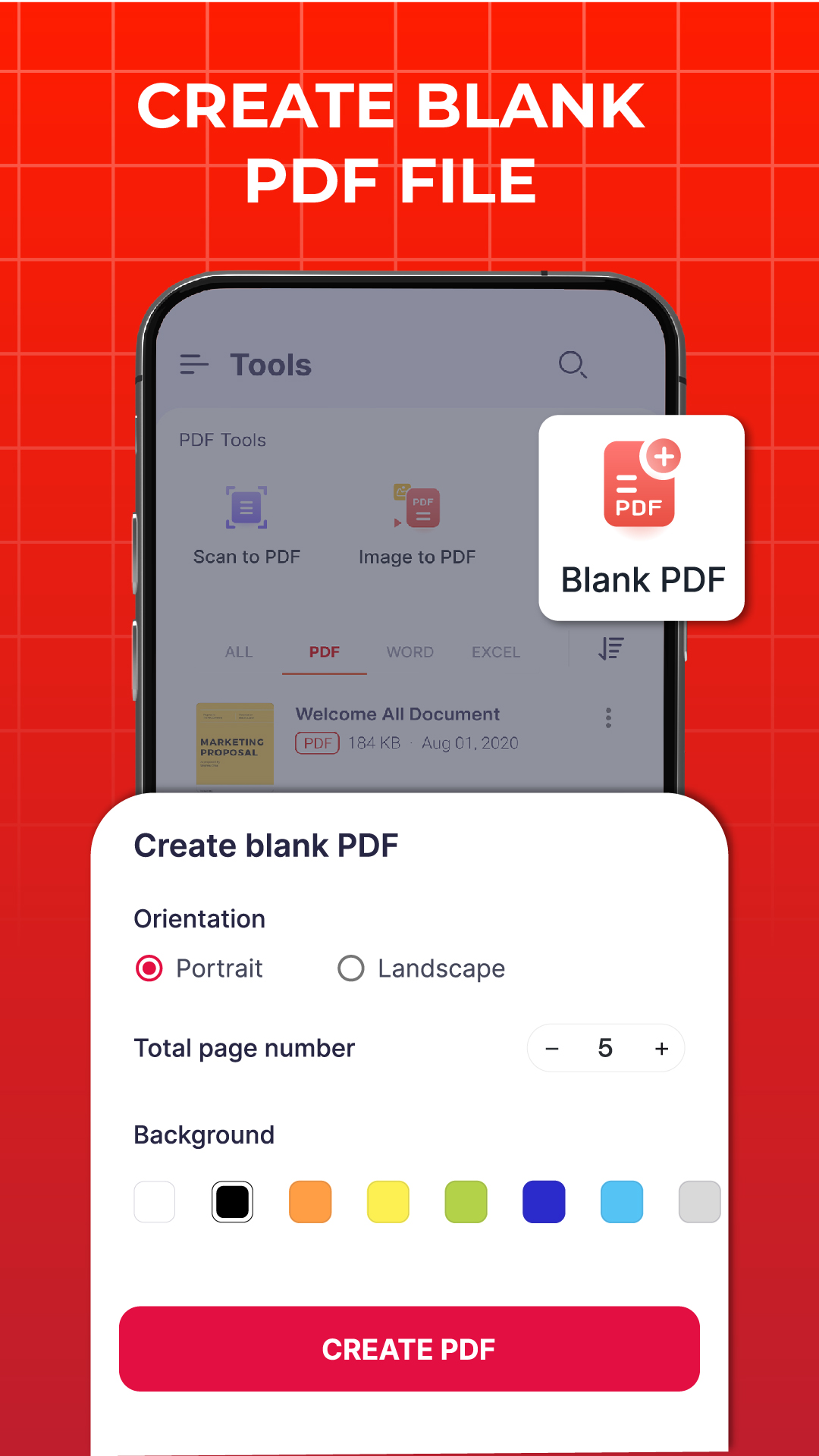 اسکرین شات 6 برنامه PDF Editor and PDF Reader App