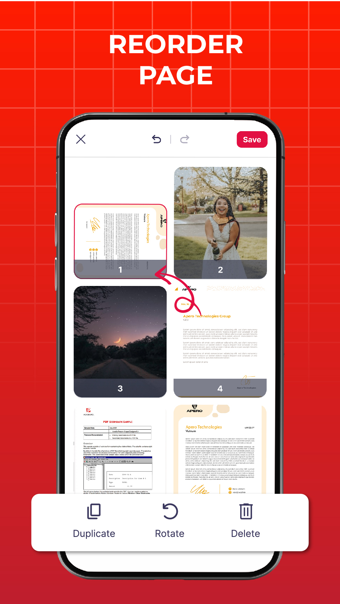 اسکرین شات 7 برنامه PDF Editor and PDF Reader App