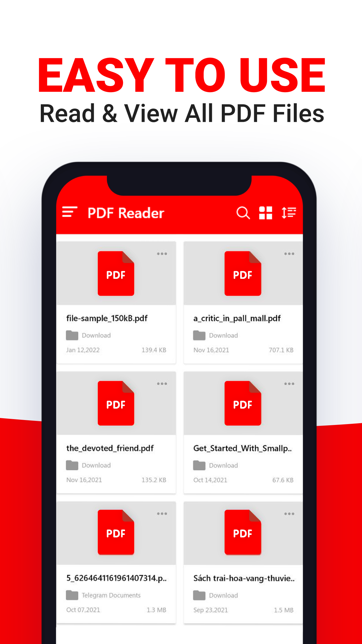اسکرین شات 3 برنامه PDF Viewer - PDF Reader