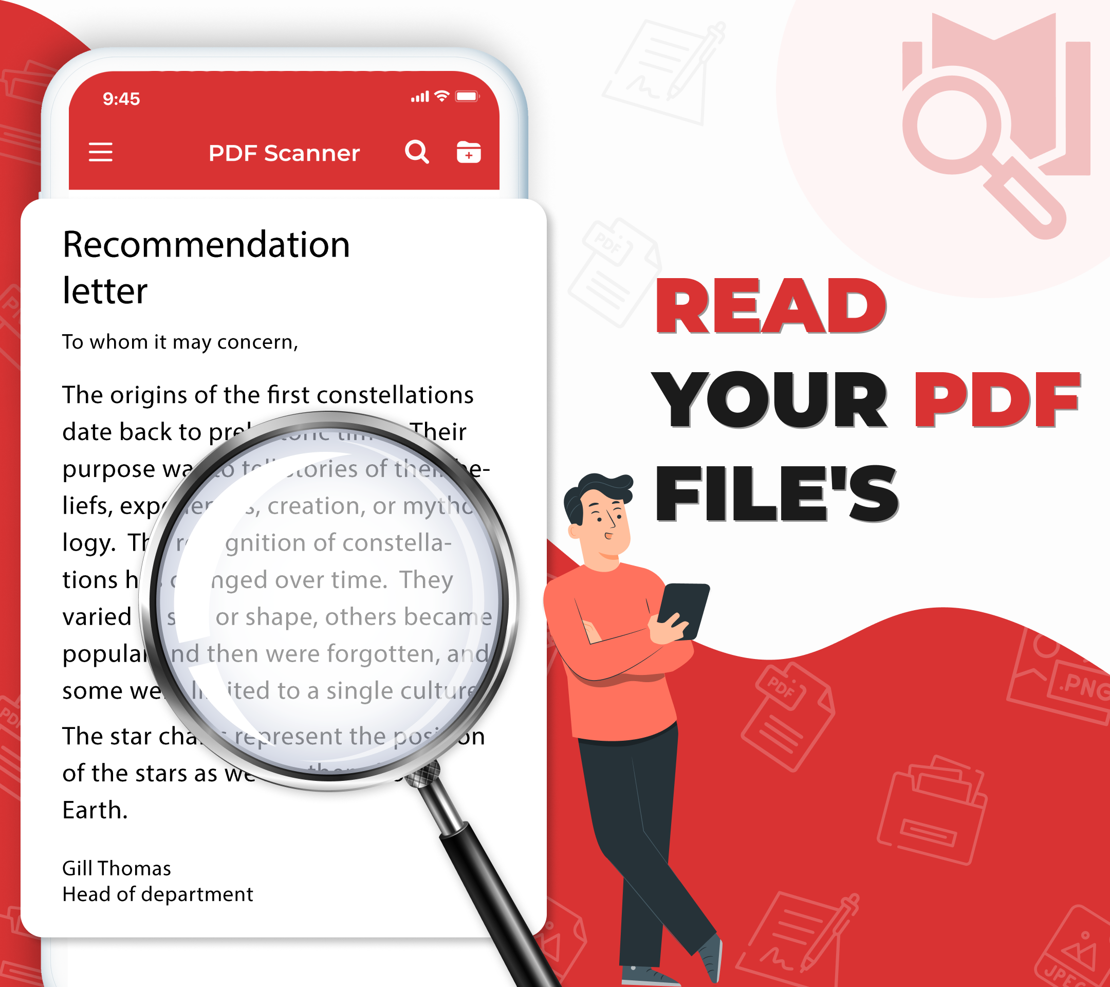 اسکرین شات 3 برنامه PDF Maker: Docs & ID Scanner