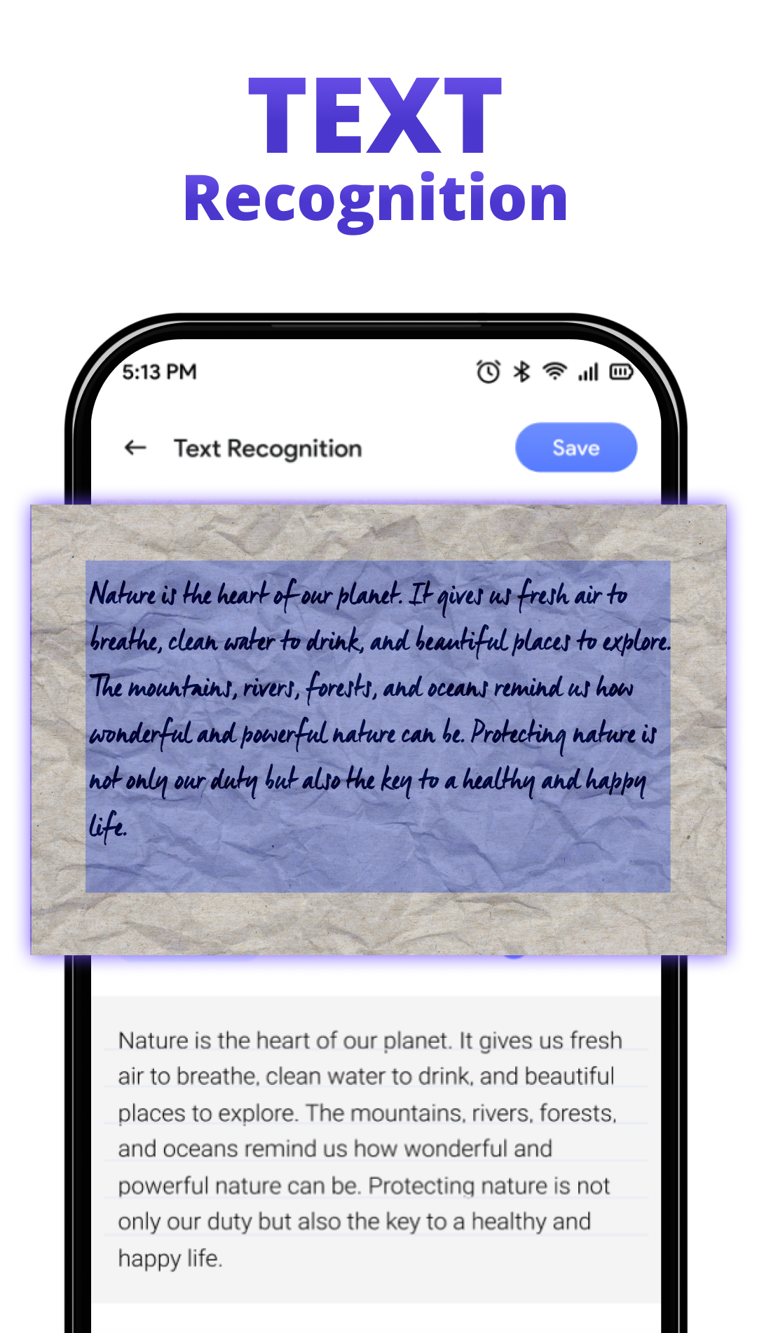 اسکرین شات 3 برنامه PDF Scanner, Image to text