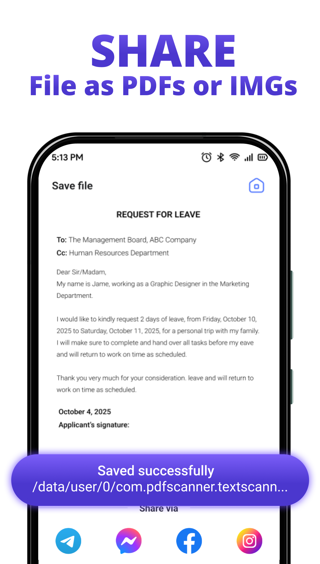 اسکرین شات 5 برنامه PDF Scanner, Image to text