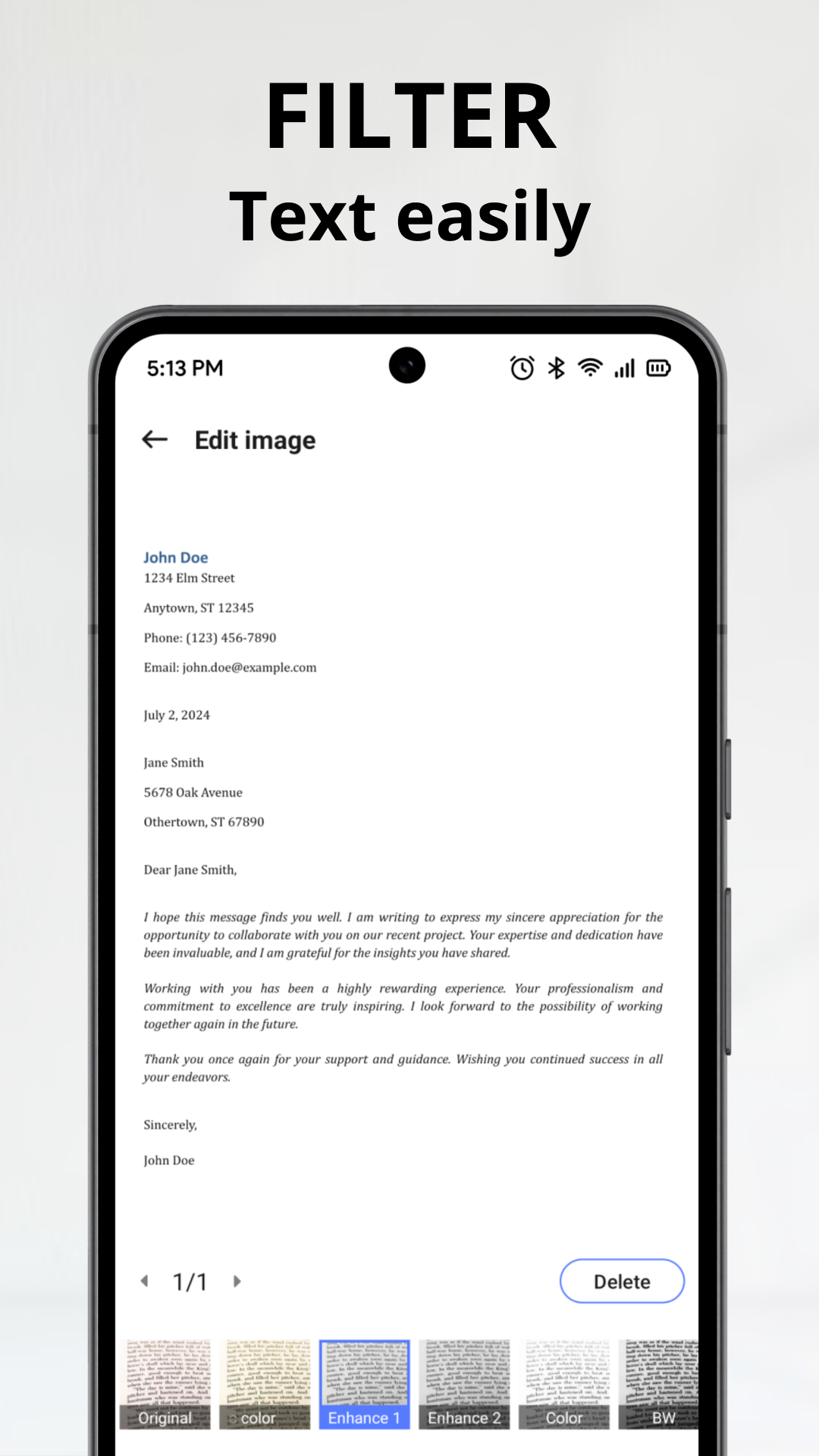 اسکرین شات 8 برنامه PDF Scanner, Image to text