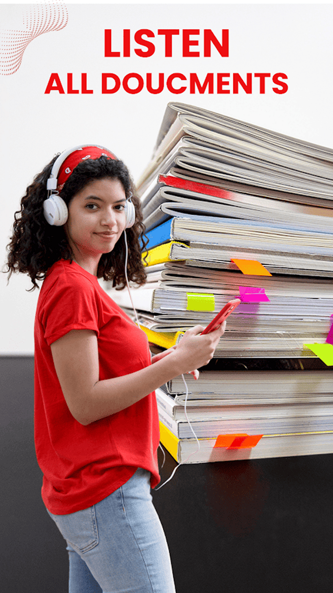 اسکرین شات 1 برنامه PDF Speaker Text To Speech TTS