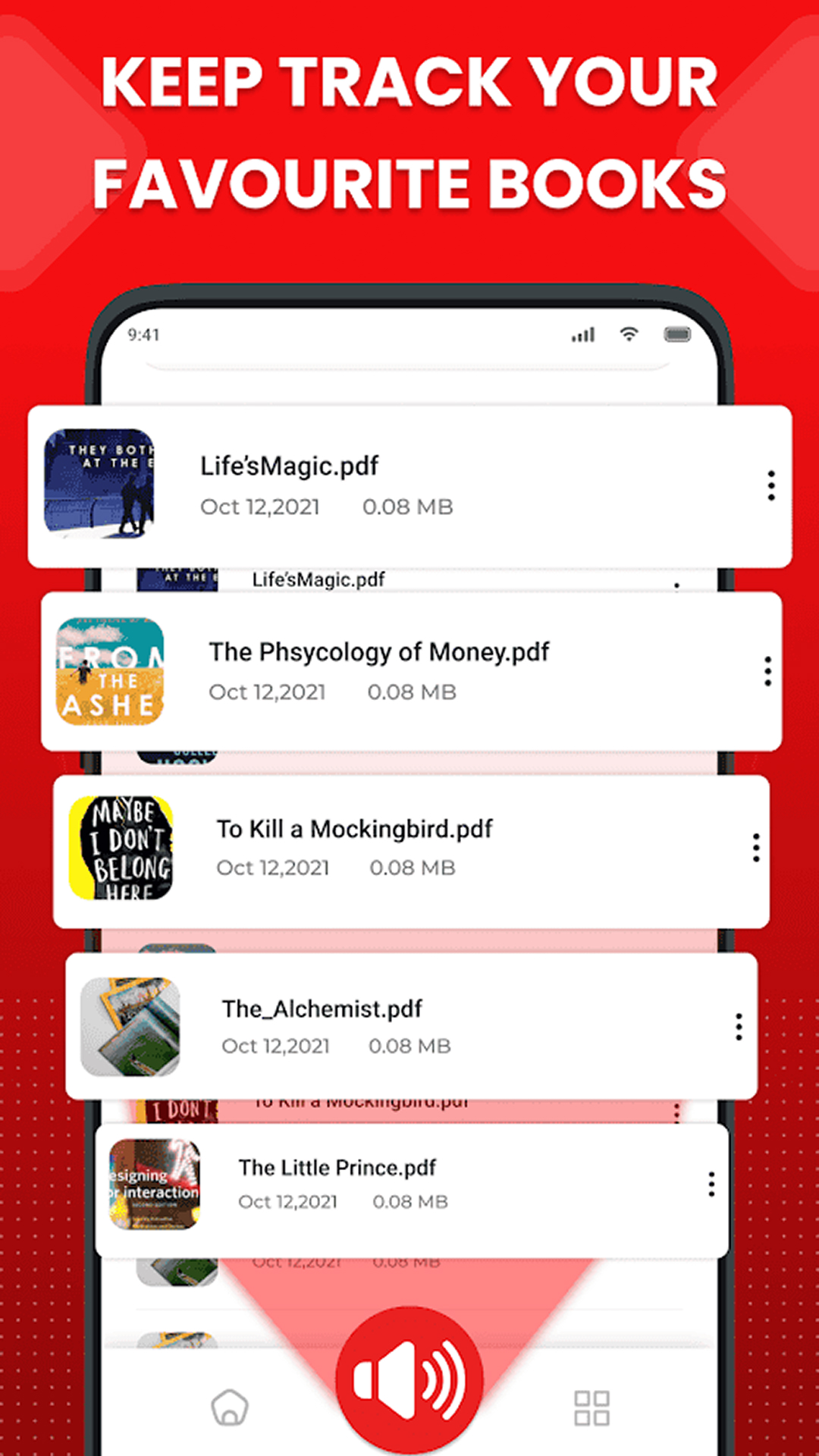 اسکرین شات 6 برنامه PDF Speaker Text To Speech TTS