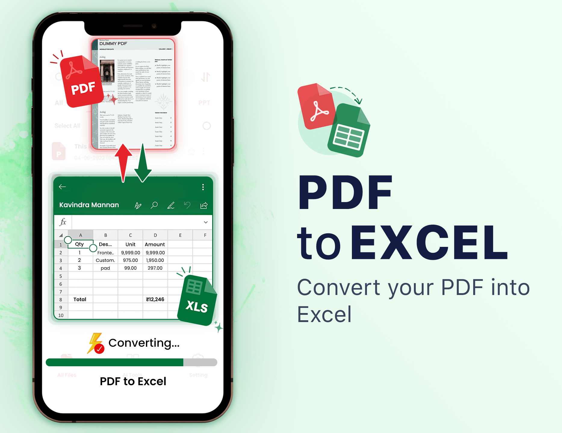 اسکرین شات 5 برنامه PDF to Word - PDF Converter