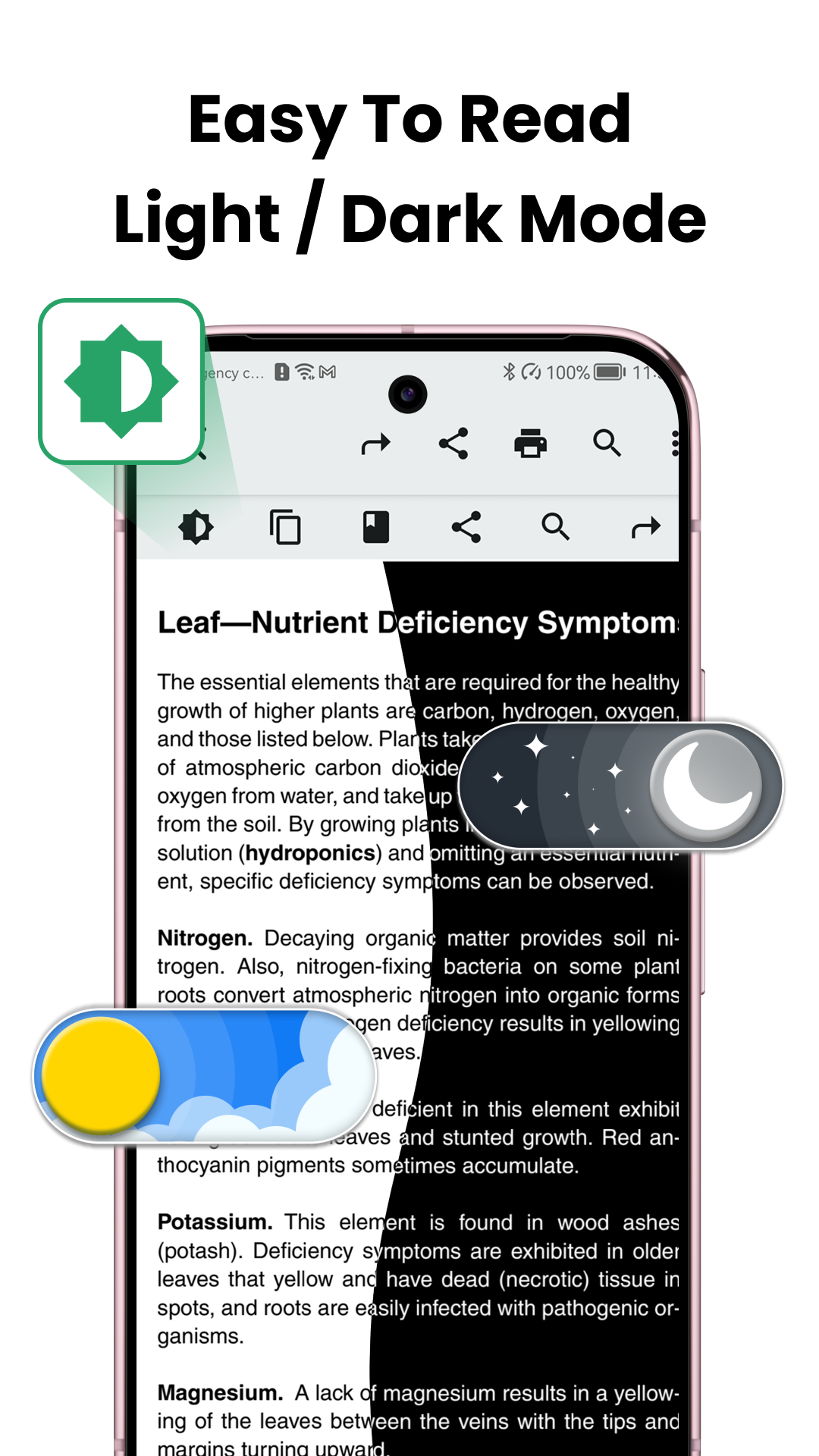 اسکرین شات 6 برنامه PDF Reader: View PDF File