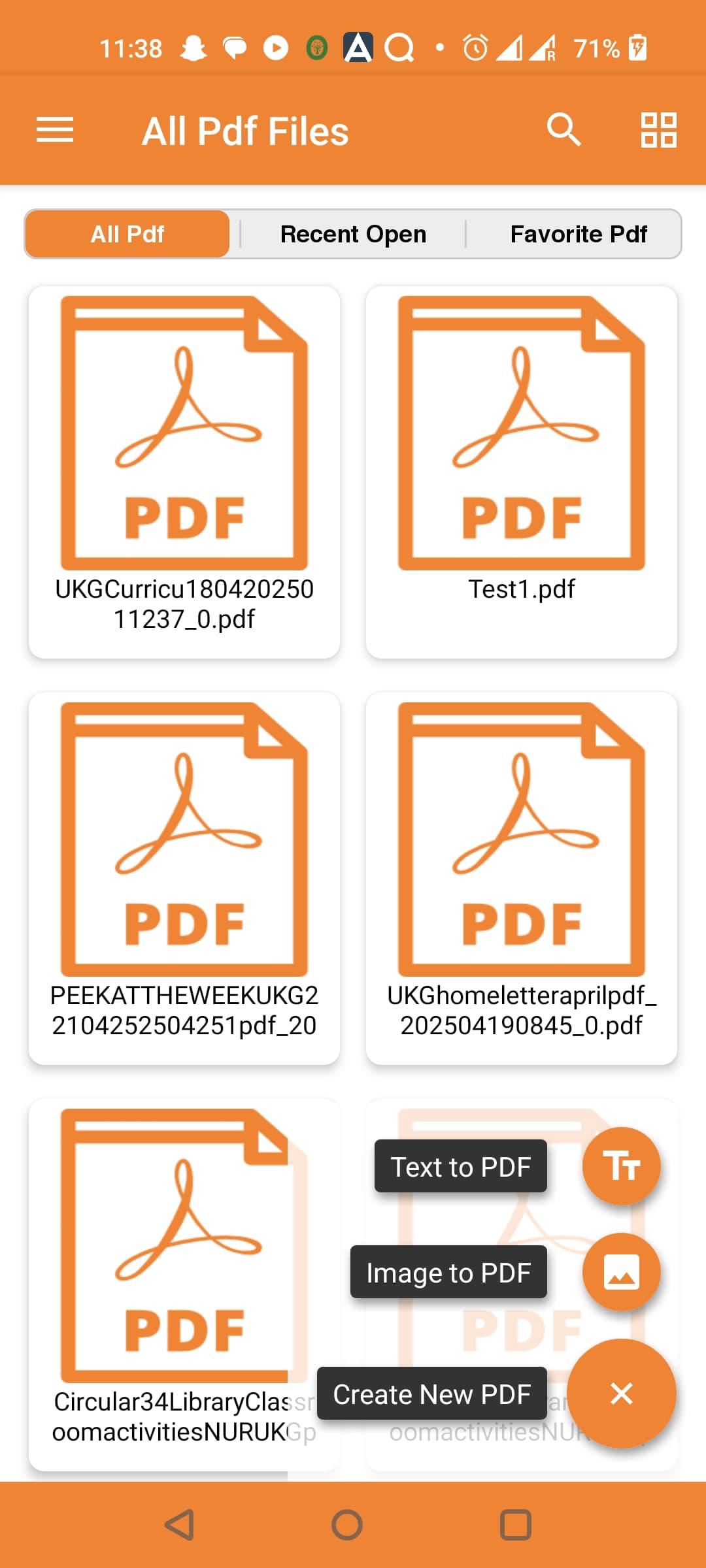 اسکرین شات 3 برنامه PDF File Reader