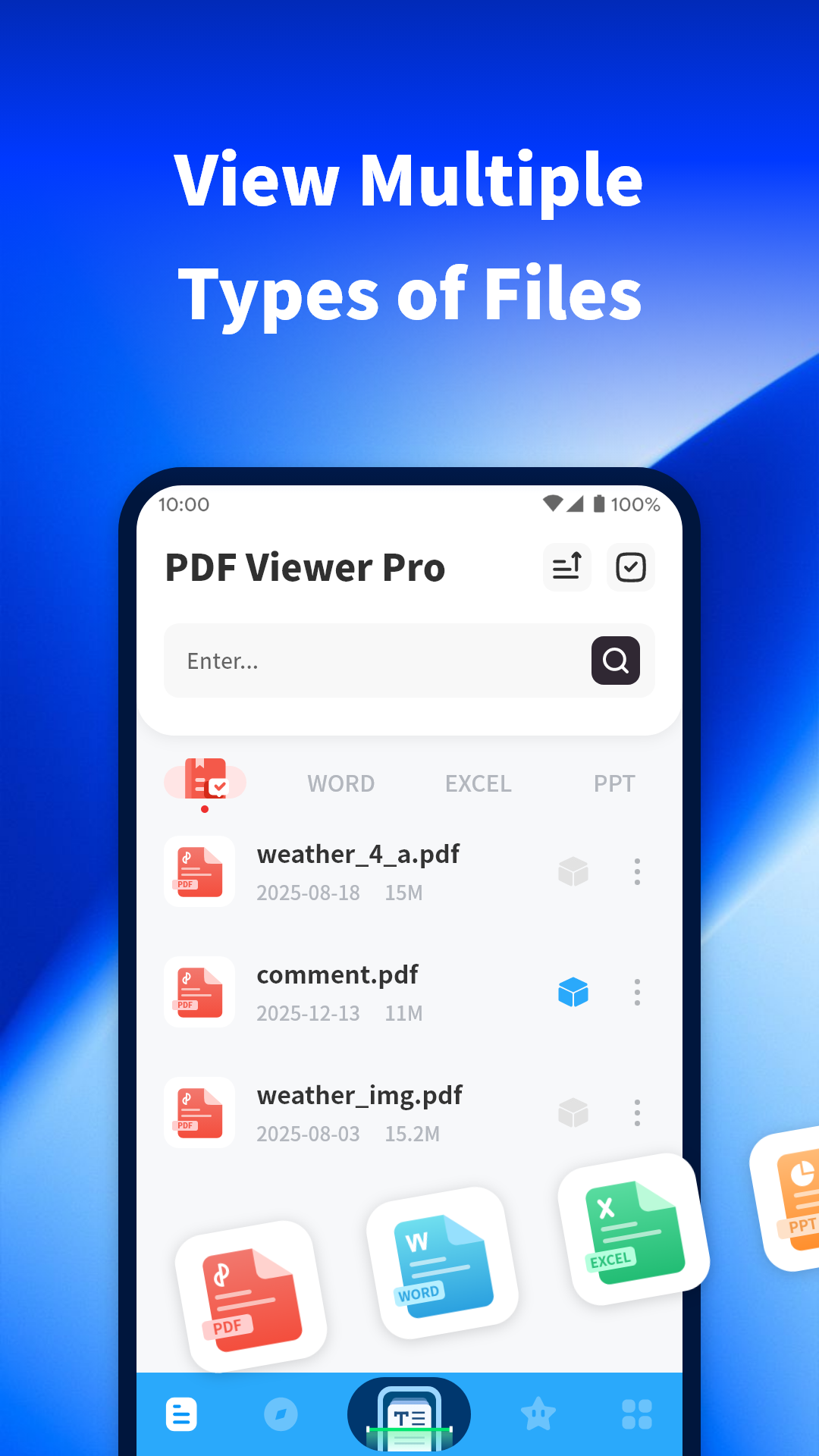 اسکرین شات 1 برنامه PDF Viewer Pro
