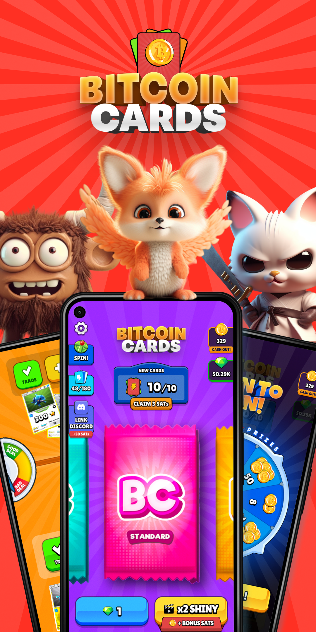 اسکرین شات 1 بازی BitCoin Cards