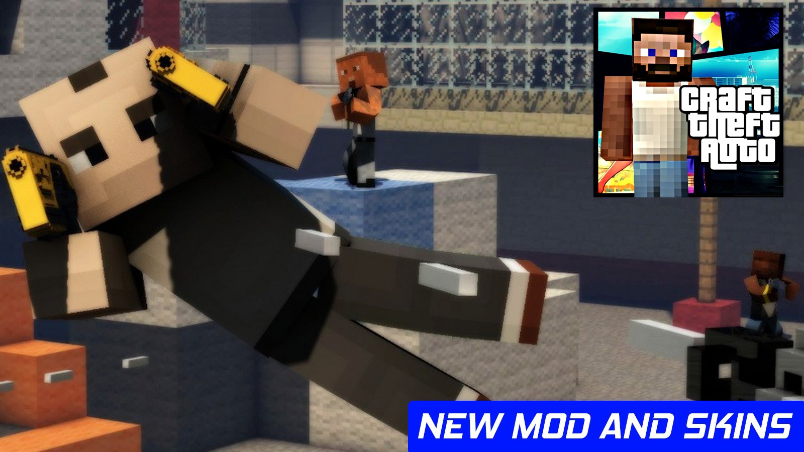 اسکرین شات 1 برنامه Map GTA SA For Minecraft PE