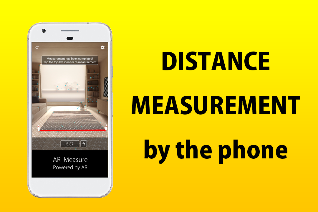 اسکرین شات 1 برنامه AR Measure [Ruler]