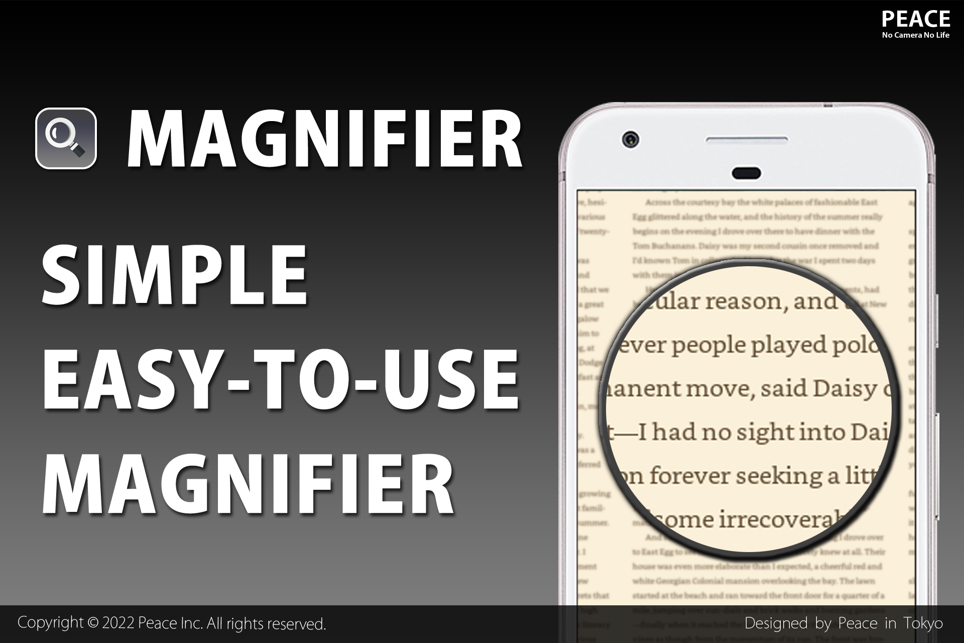 اسکرین شات 1 برنامه Magnifier - Loupe