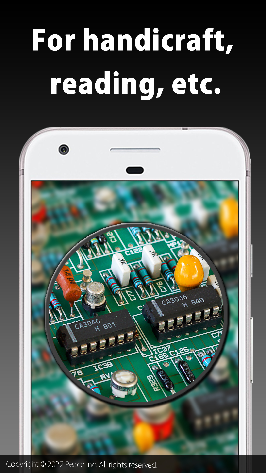 اسکرین شات 2 برنامه Magnifier - Loupe