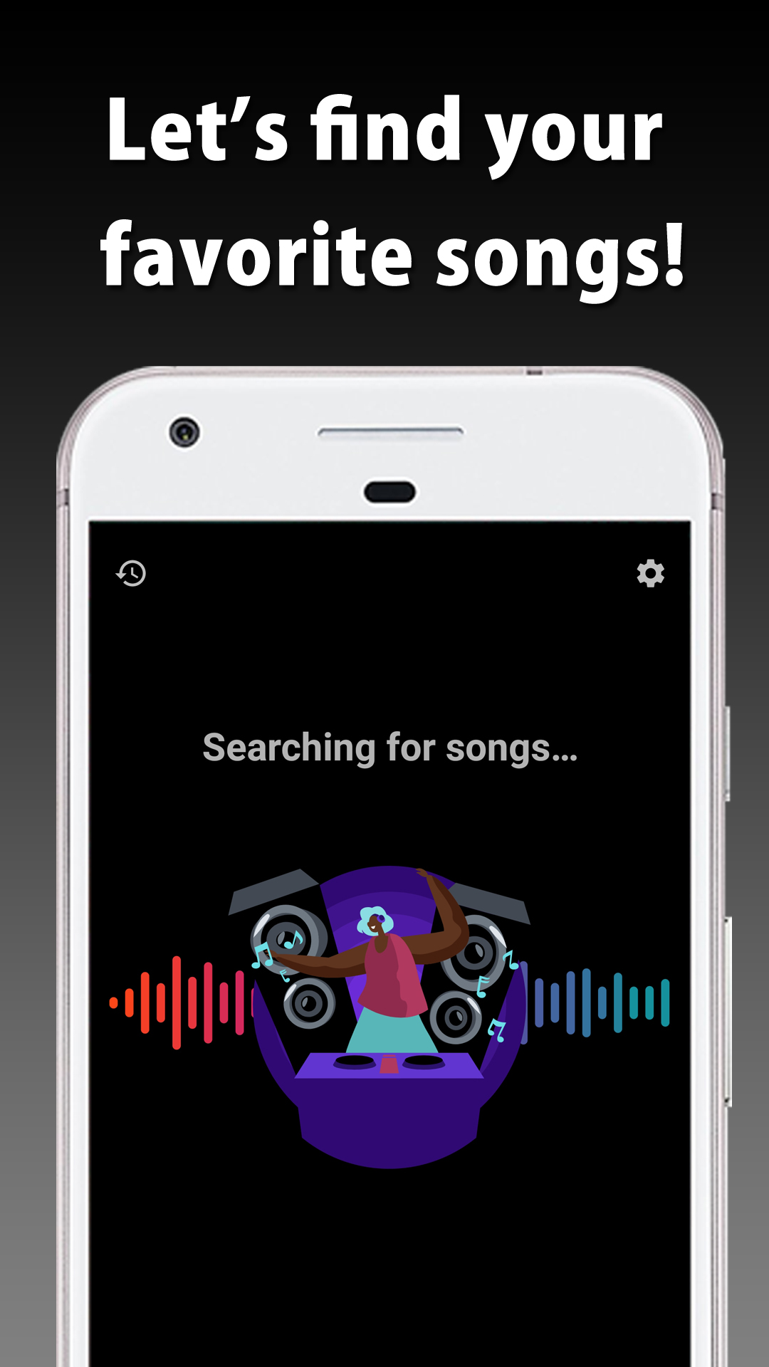 اسکرین شات 2 برنامه Music Recognition - Find songs