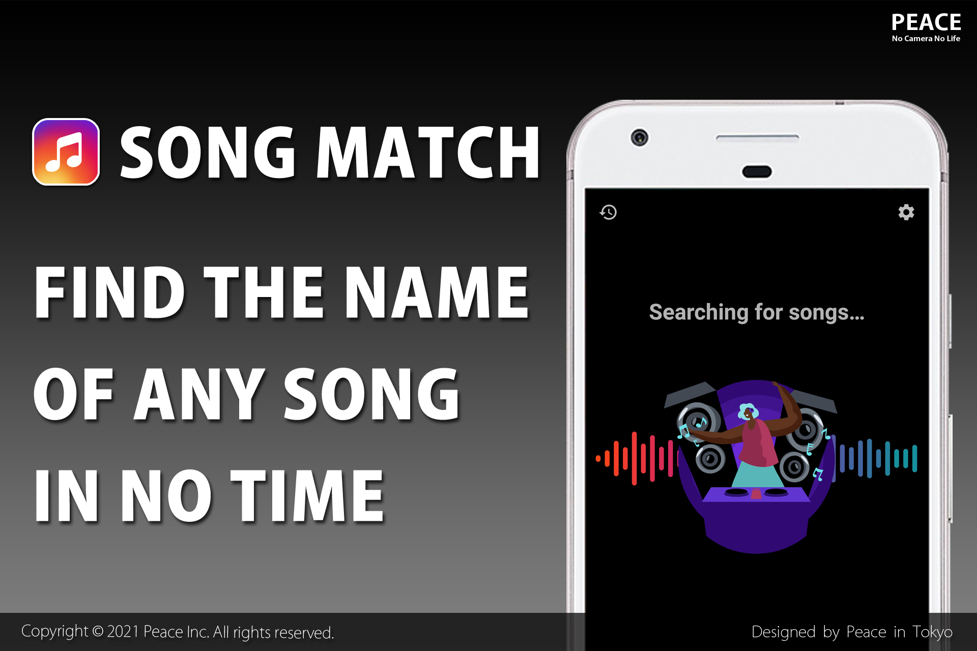اسکرین شات 1 برنامه Music Recognition - Find songs