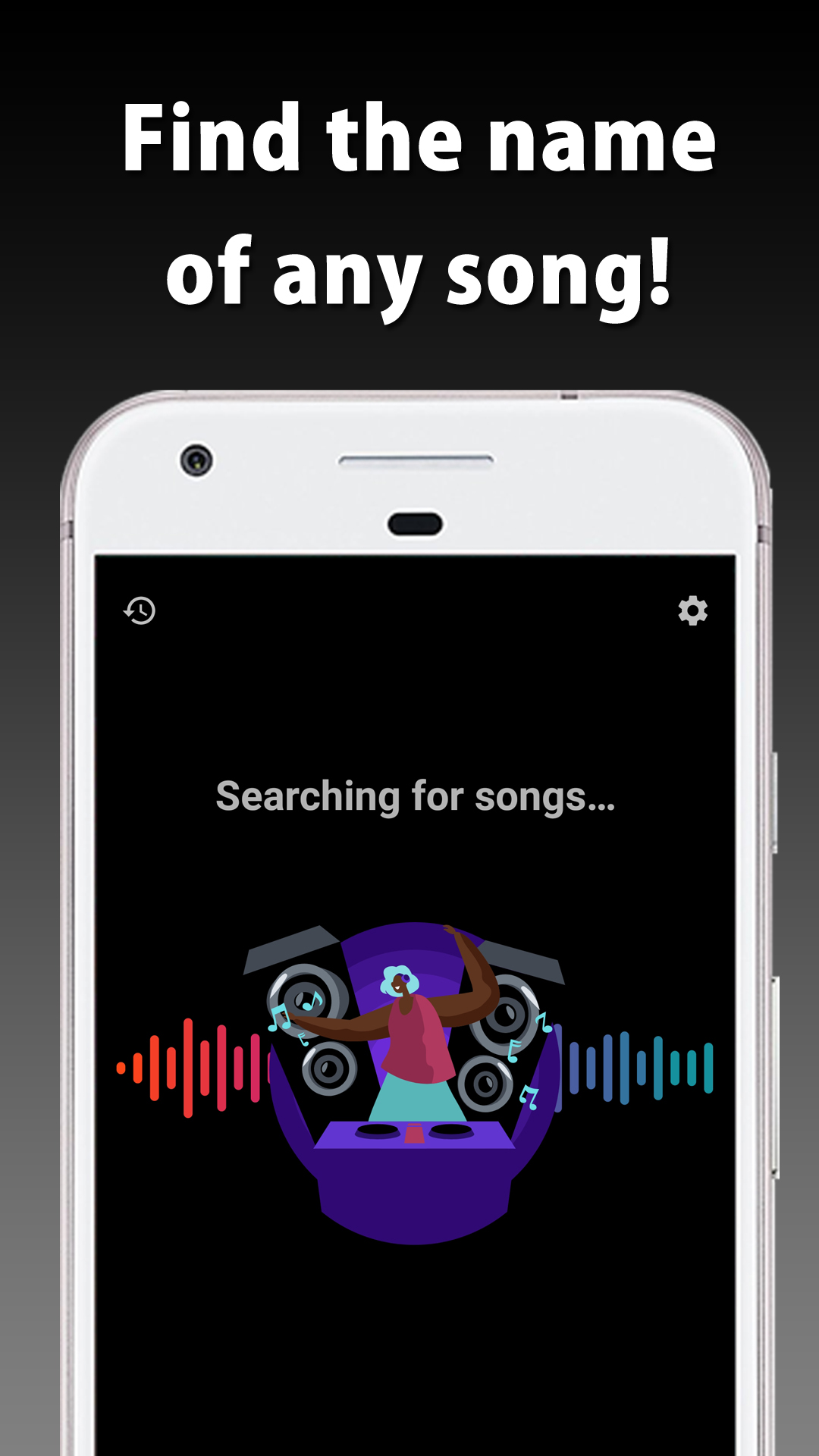اسکرین شات 4 برنامه Music Recognition - Find songs