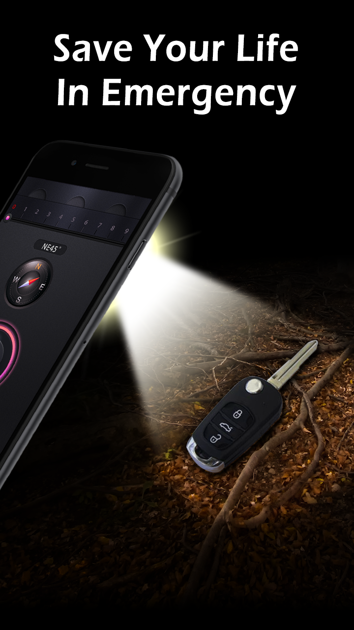 اسکرین شات 3 برنامه Flashlight