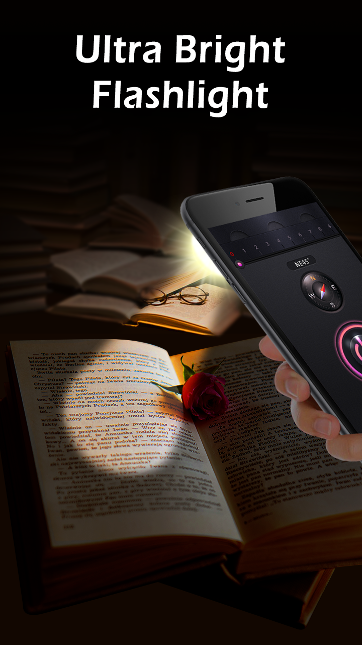 اسکرین شات 2 برنامه Flashlight