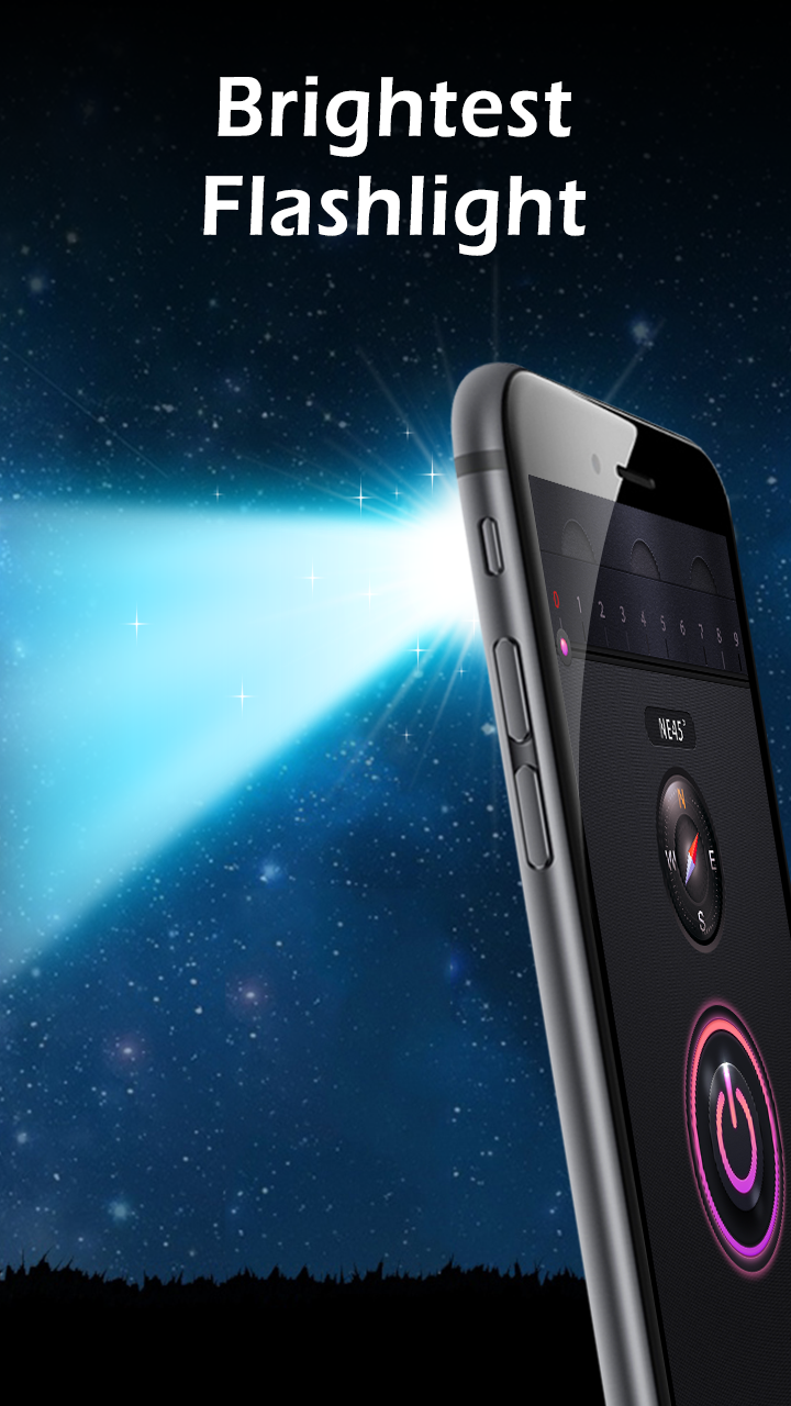 اسکرین شات 1 برنامه Flashlight