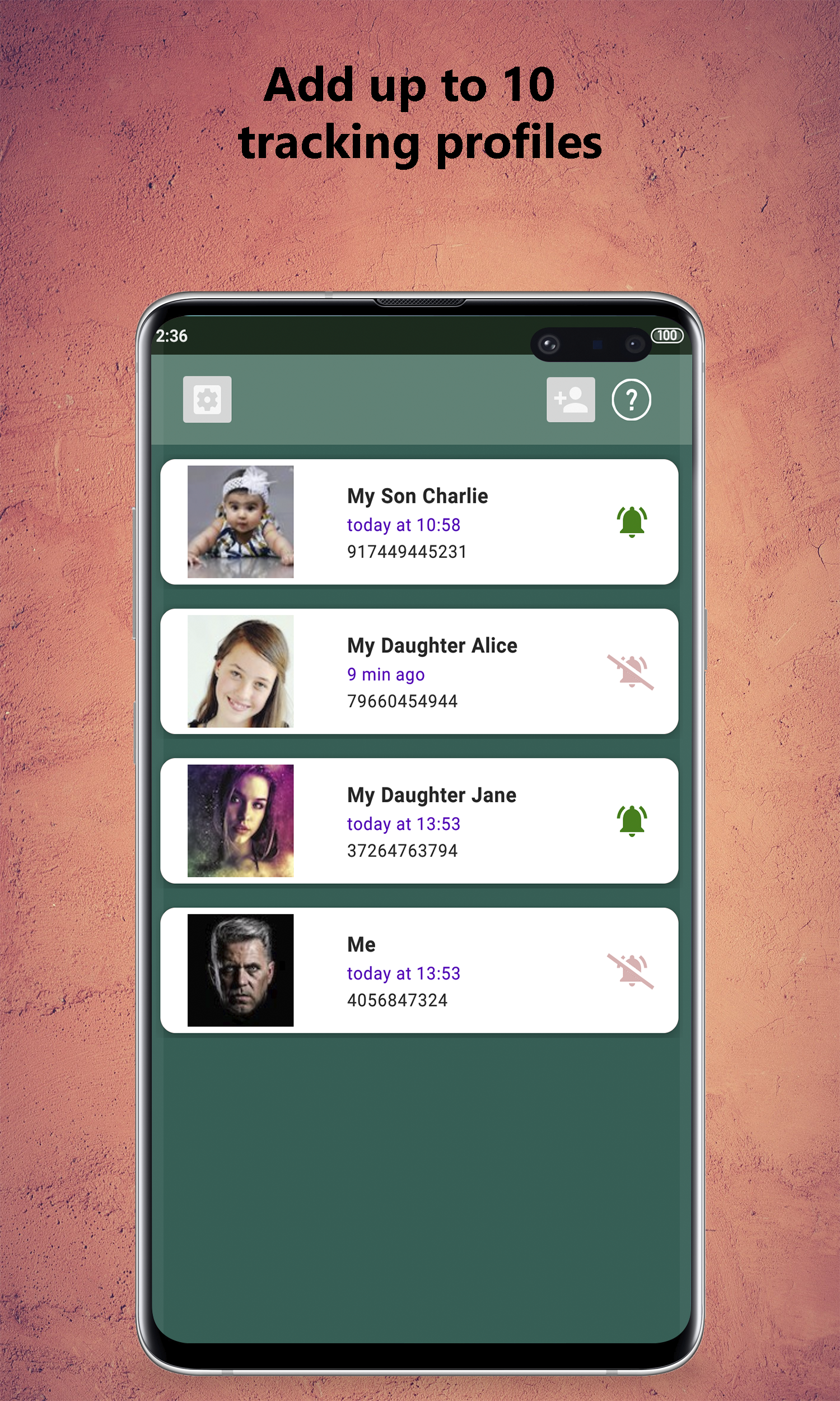 اسکرین شات 1 برنامه WaStat - WhatsApp tracker