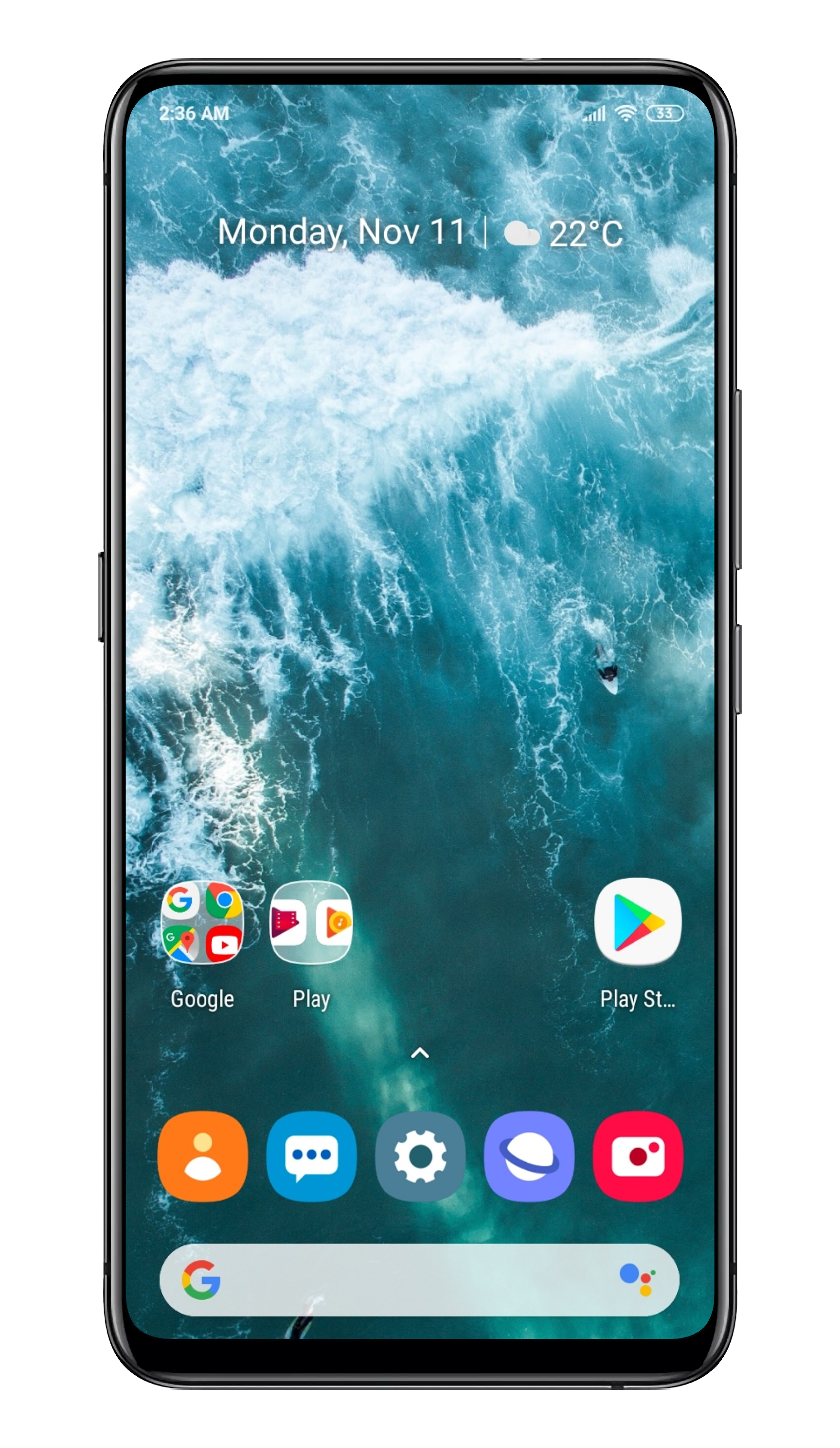 اسکرین شات 1 برنامه Pear Launcher