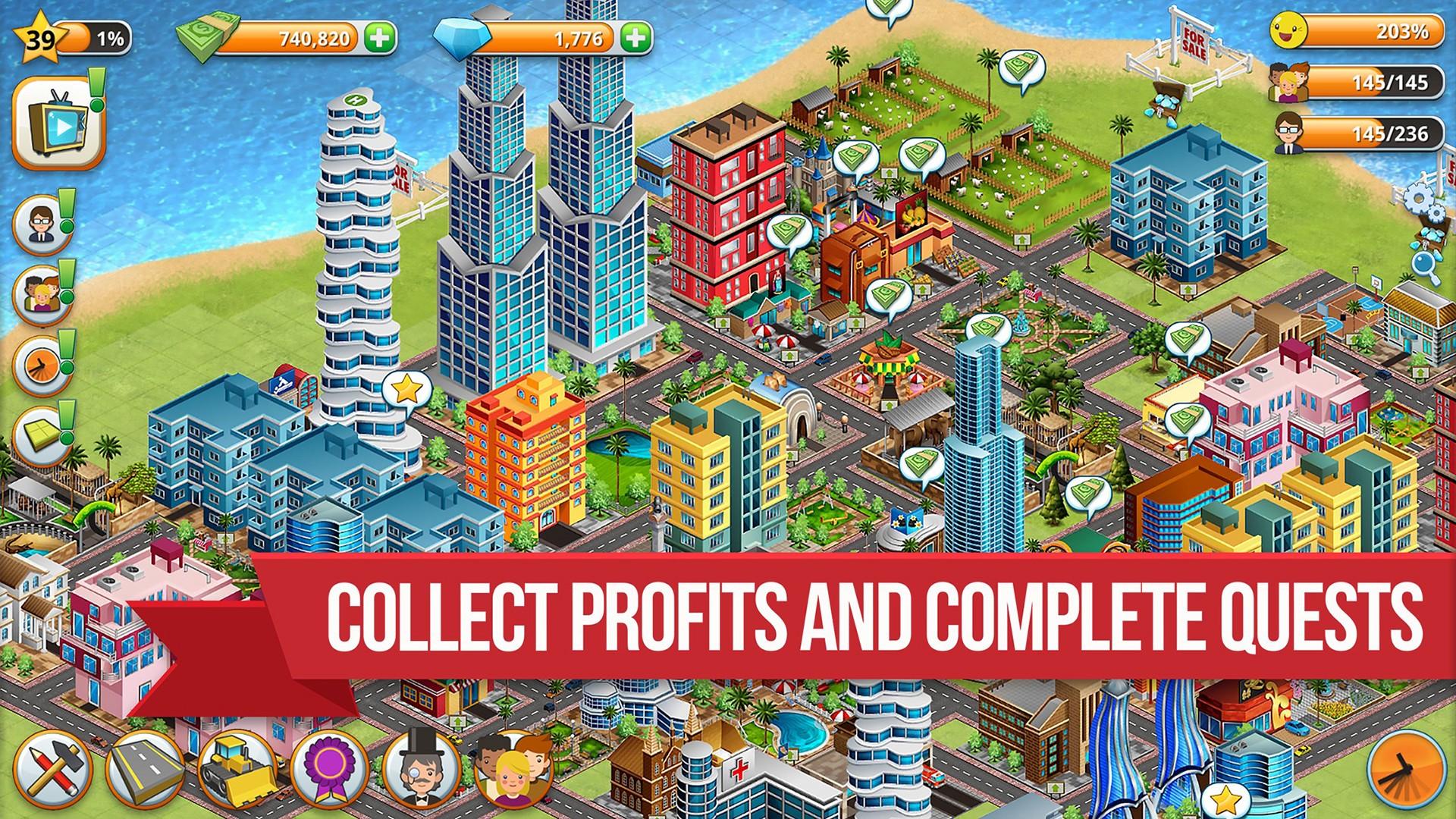 اسکرین شات 4 بازی Village Island City Simulation