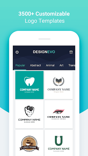 اسکرین شات 1 برنامه DesignEvo - Logo Maker