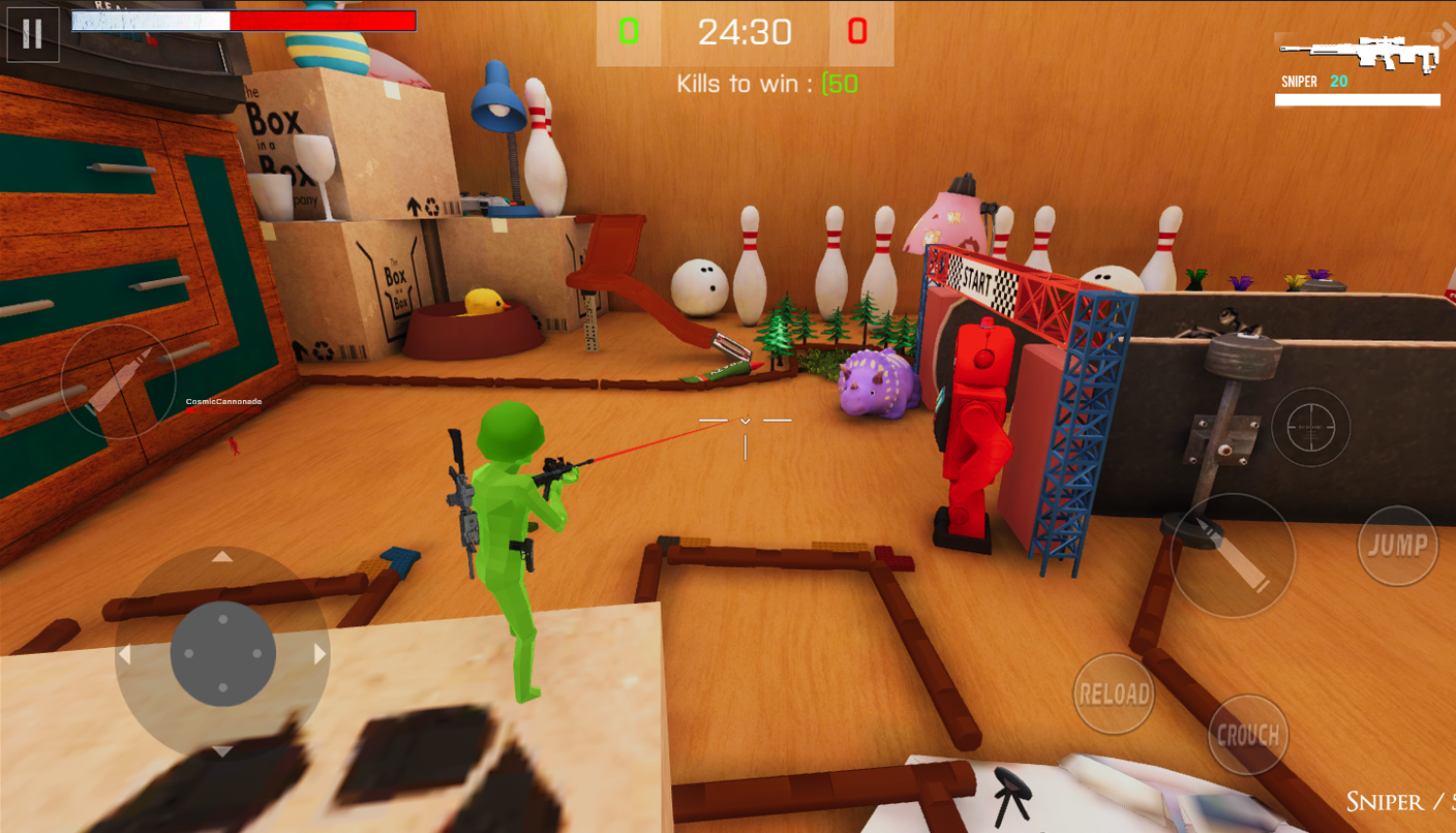 اسکرین شات 2 بازی Army Men: Toy Soldier Battles