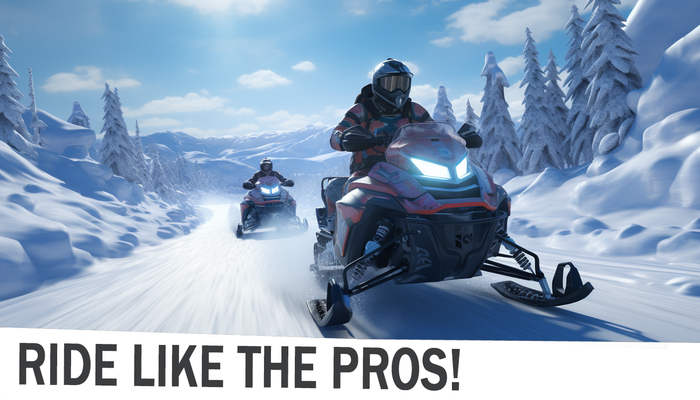 اسکرین شات 4 بازی Snowmobile Simulator: Snocross