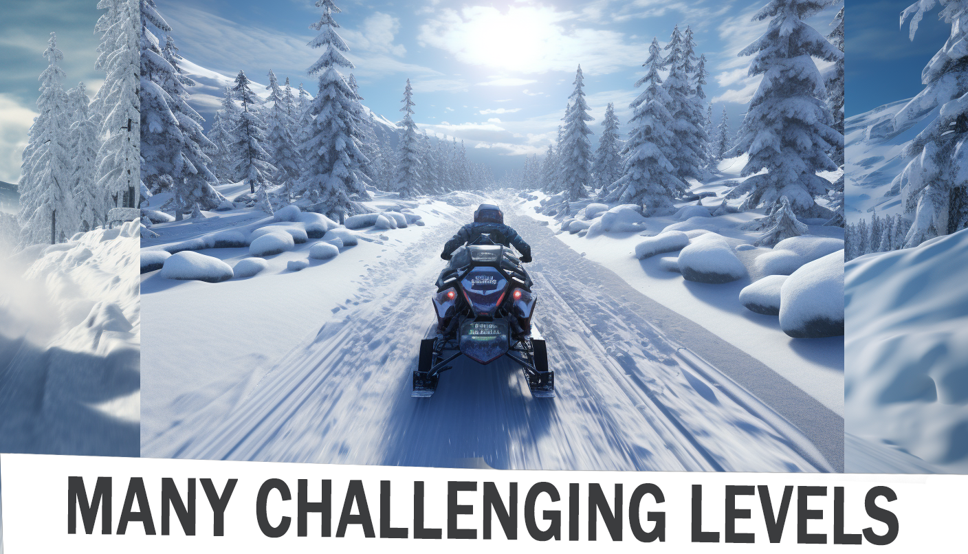 اسکرین شات 3 بازی Snowmobile Simulator: Snocross