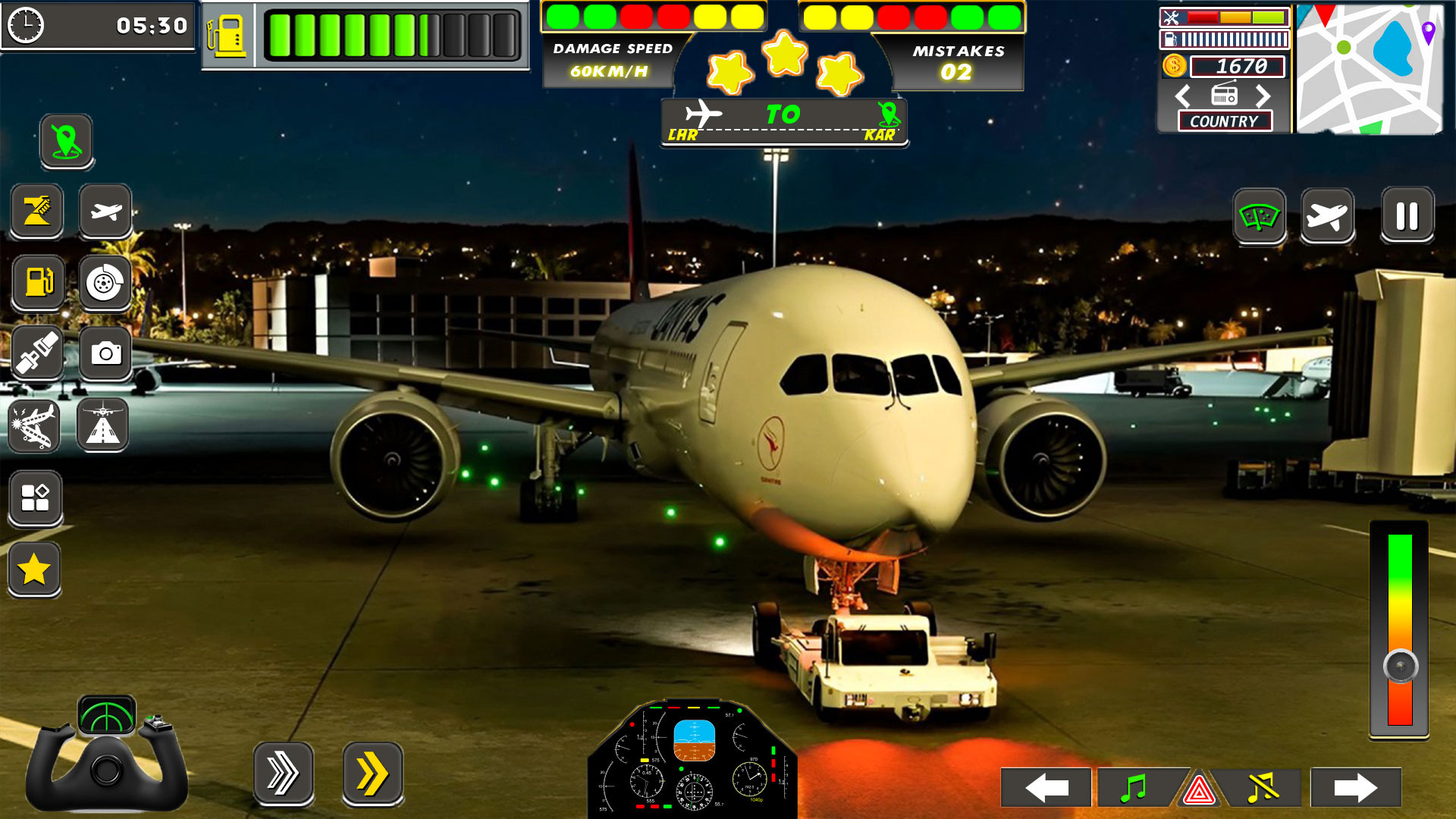 اسکرین شات 8 بازی Flight Pilot- Airplane Games