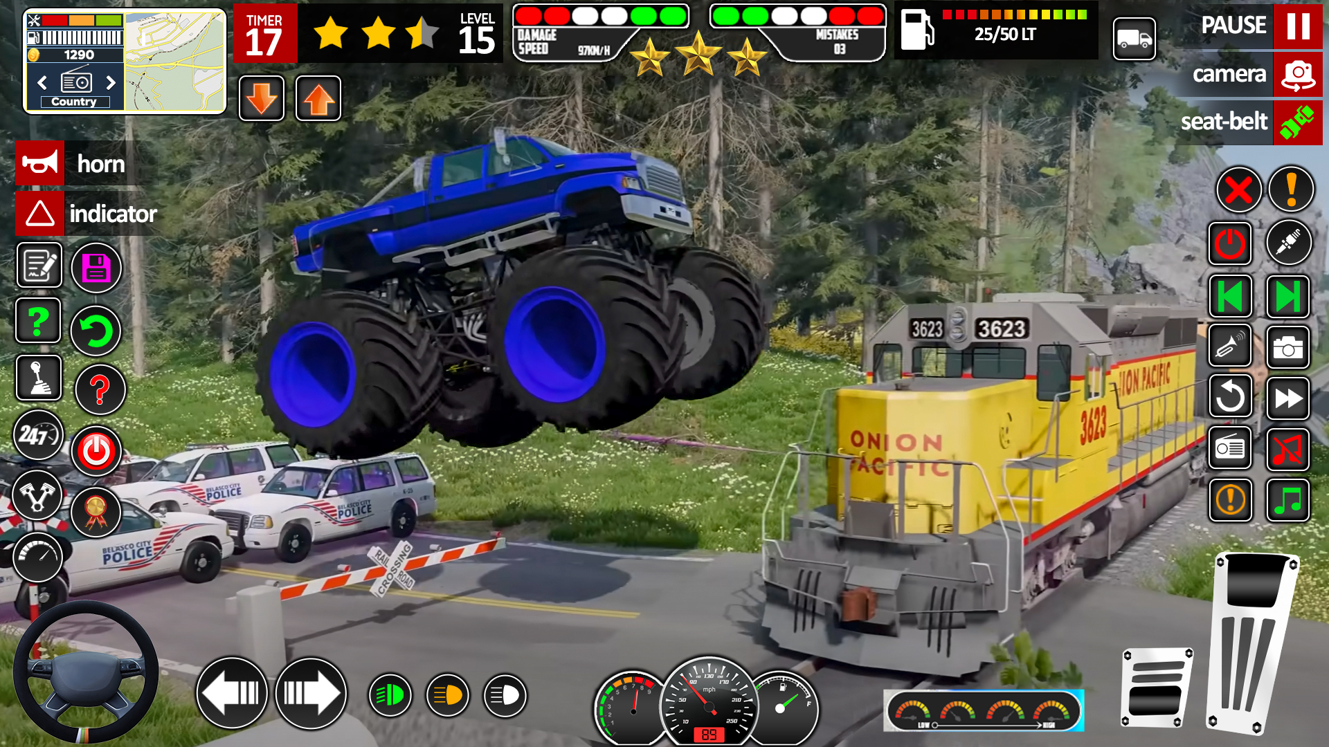 اسکرین شات 7 بازی Monster Truck Demolition Game