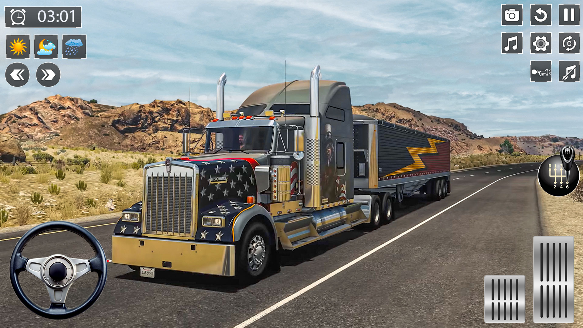 اسکرین شات 5 بازی Truck Game Cargo Transport Sim