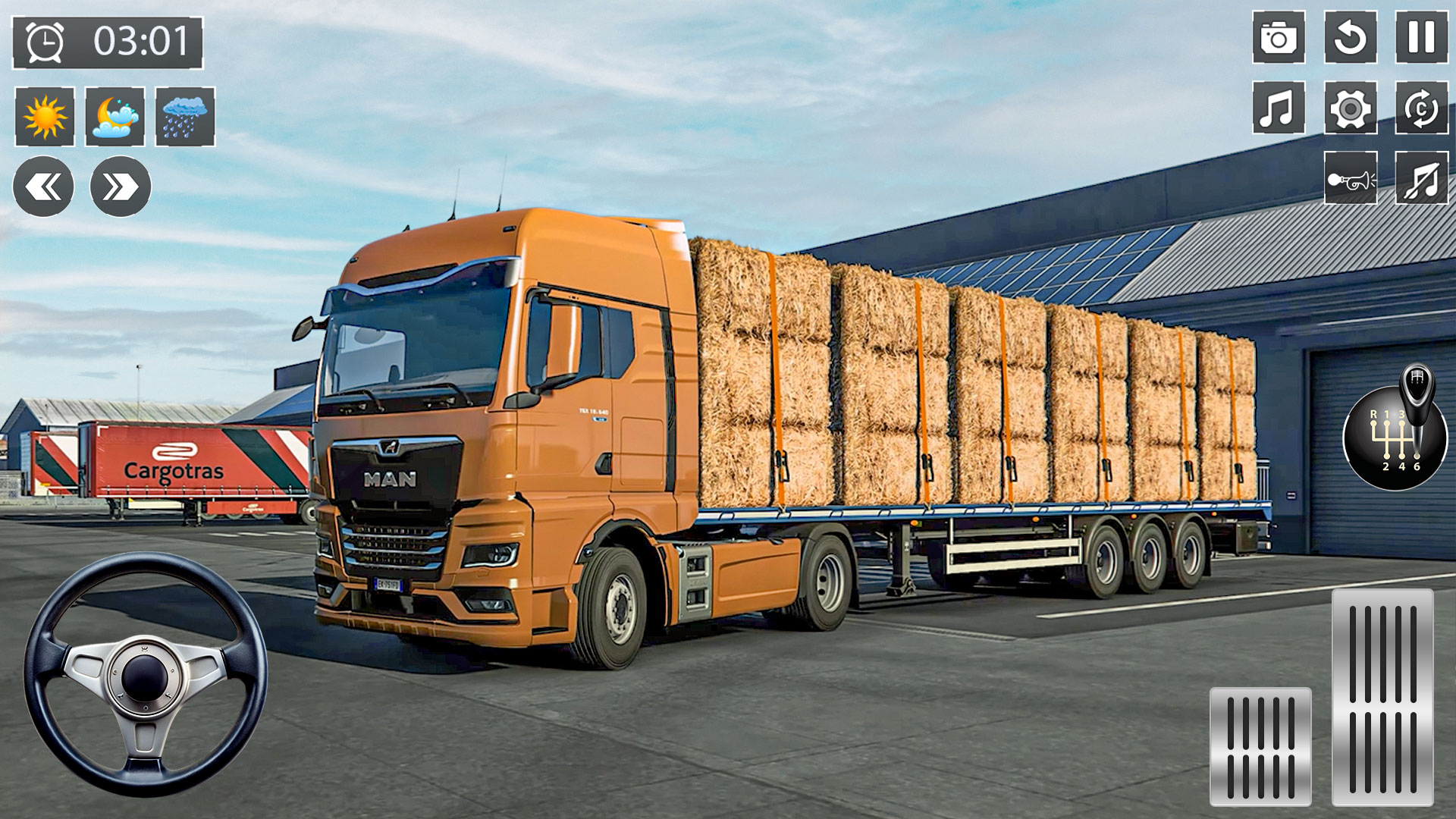 اسکرین شات 2 بازی Truck Game Cargo Transport Sim