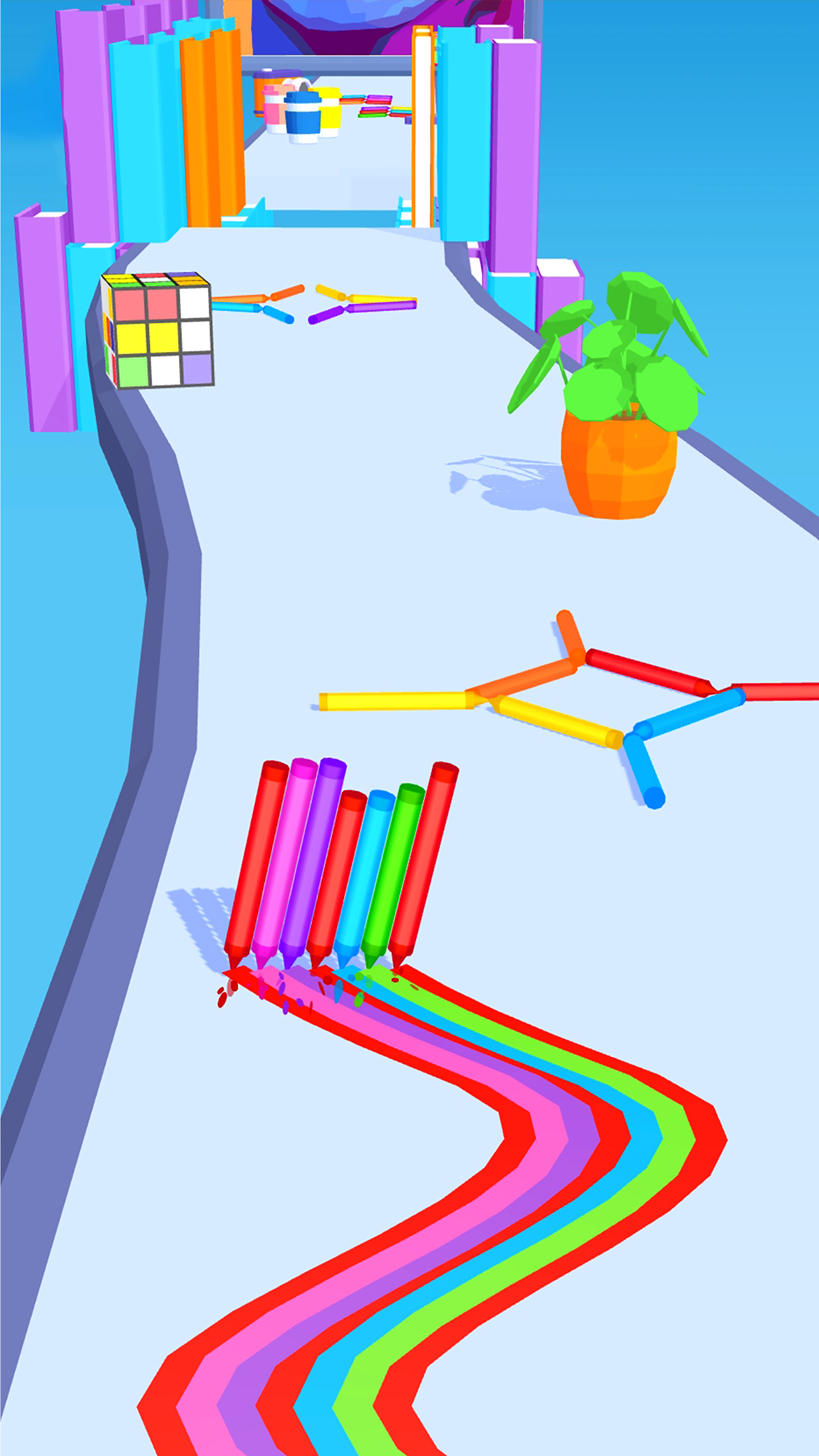 اسکرین شات 2 بازی Pencil Rush 3D