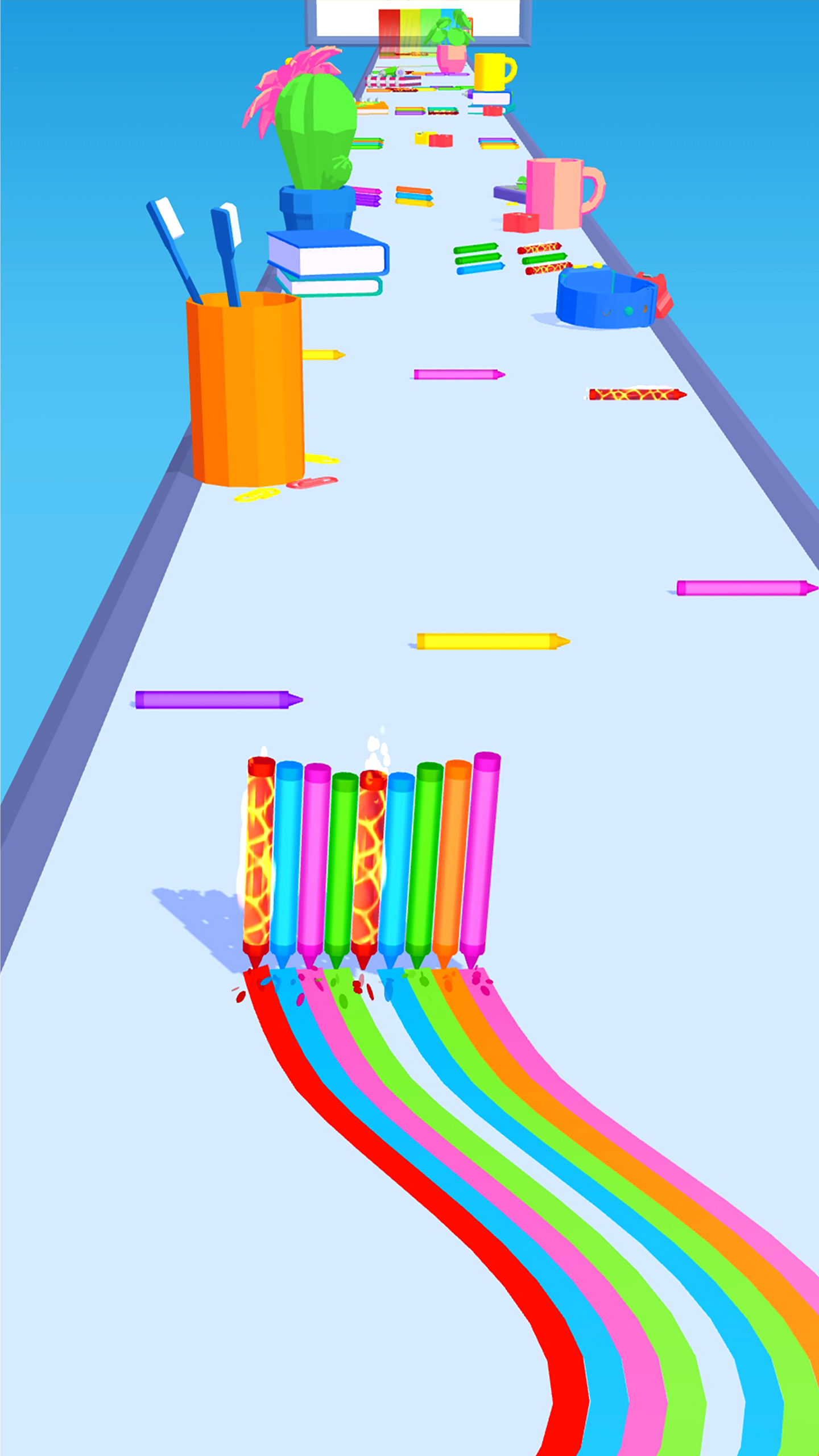 اسکرین شات 3 بازی Pencil Rush 3D