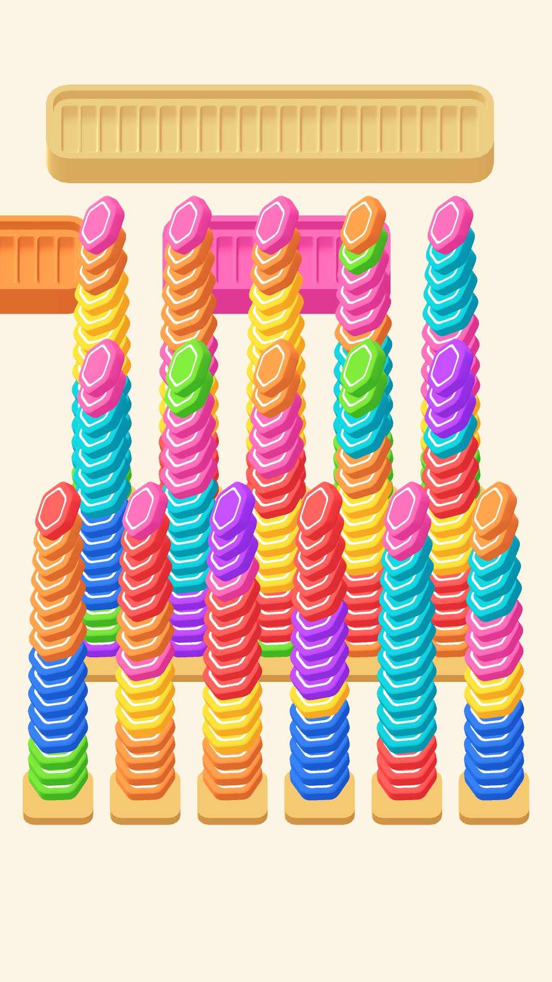 اسکرین شات 6 بازی Pencil Stack Color Sort